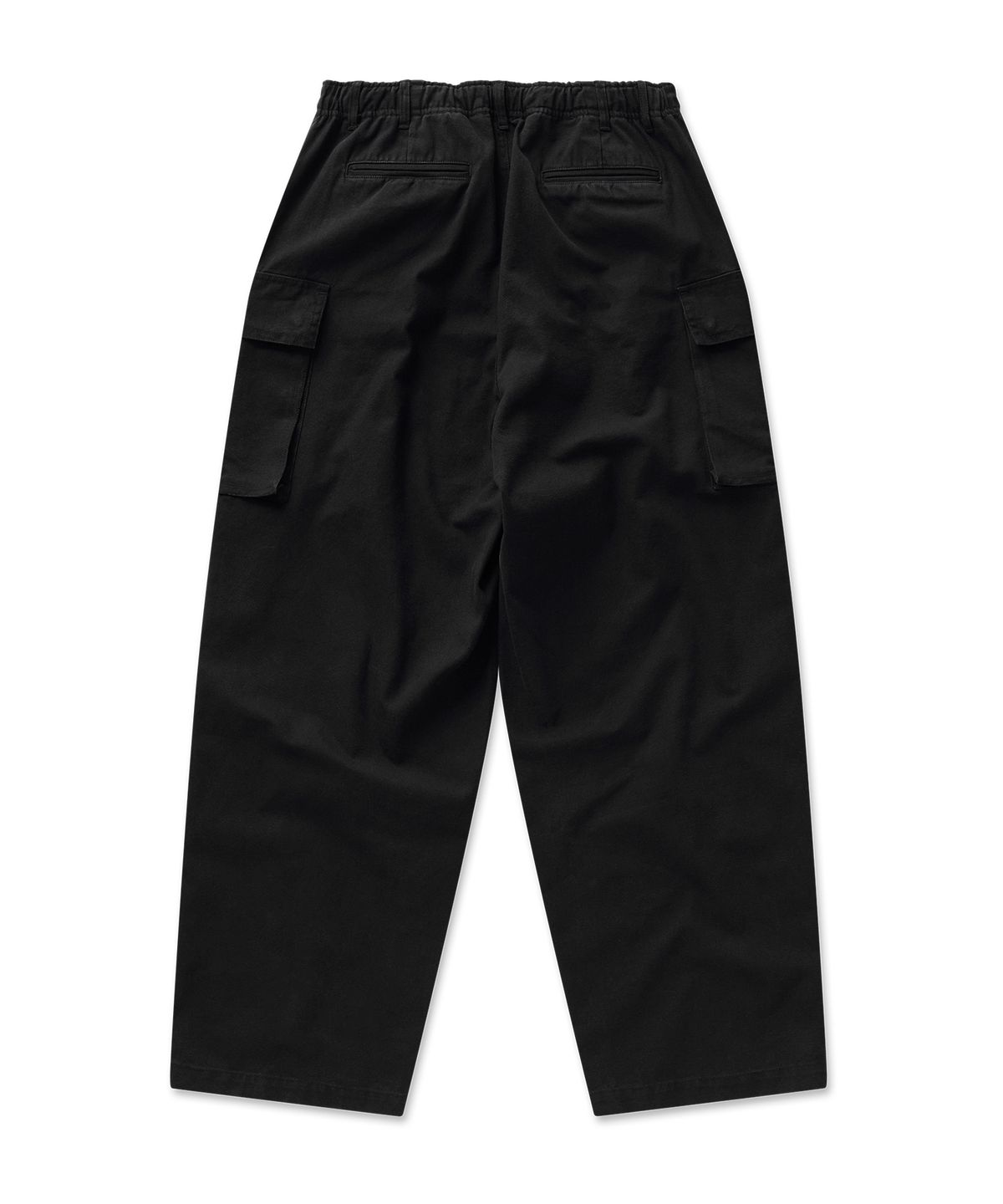 필프(PEALP) Washed Oxford Cargo Pants 4(Black)