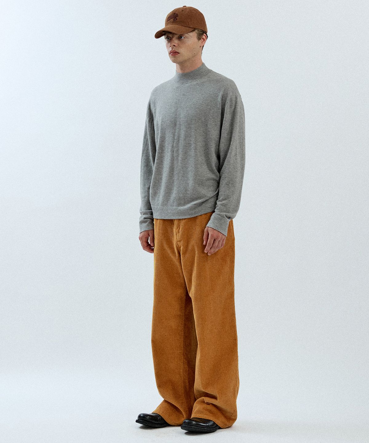 필프(PEALP) Washed Corduroy Flare Pants 5(Mustard)