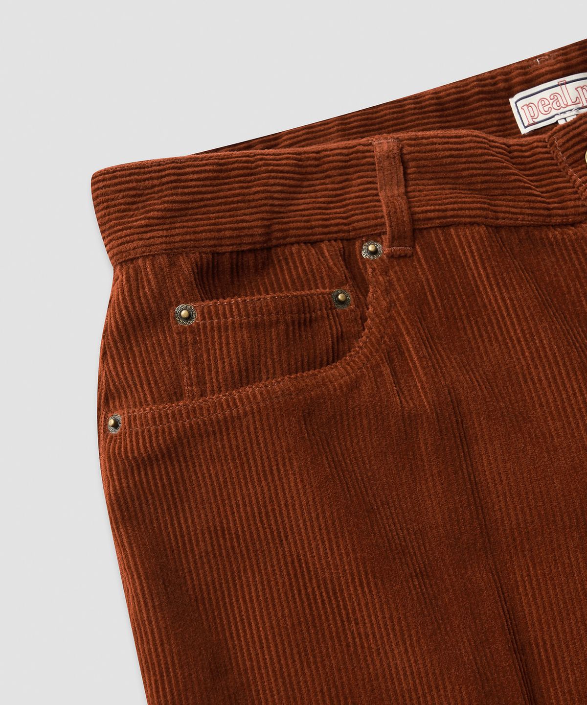 필프(PEALP) Washed Corduroy Flare Pants 5(Firebrick)