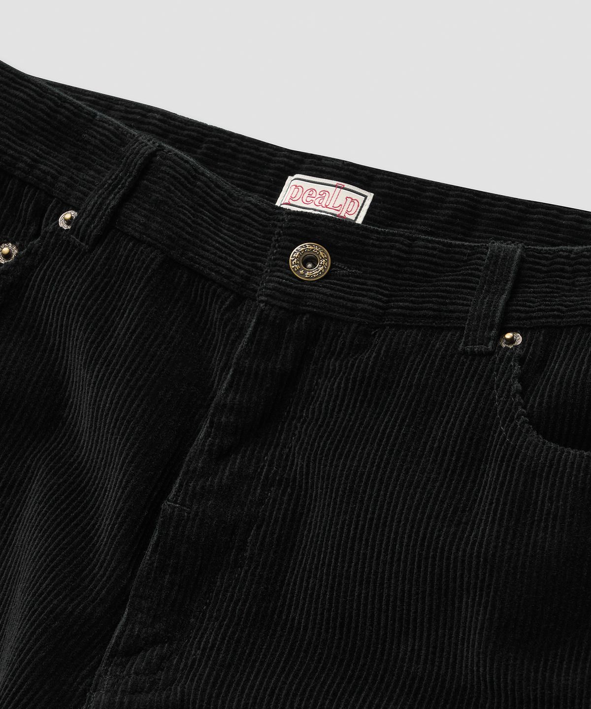 필프(PEALP) Washed Corduroy Flare Pants 5(Black)