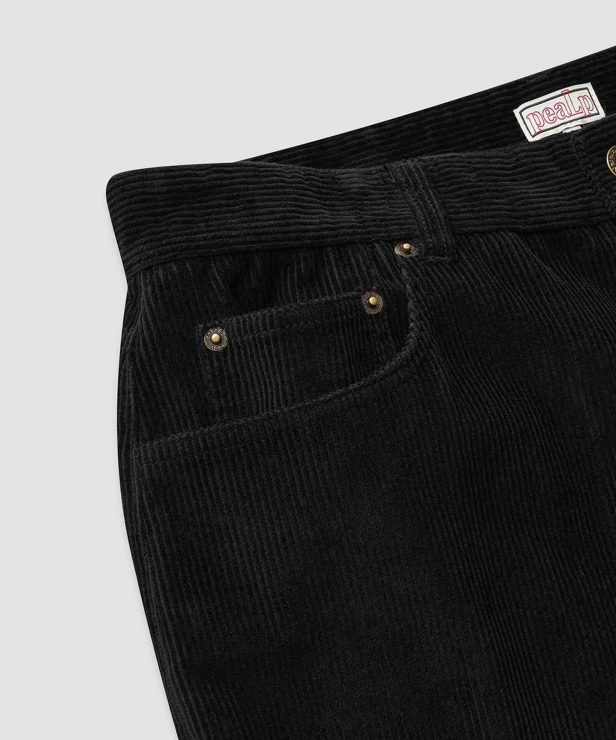 필프(PEALP) Washed Corduroy Flare Pants 5(Black)