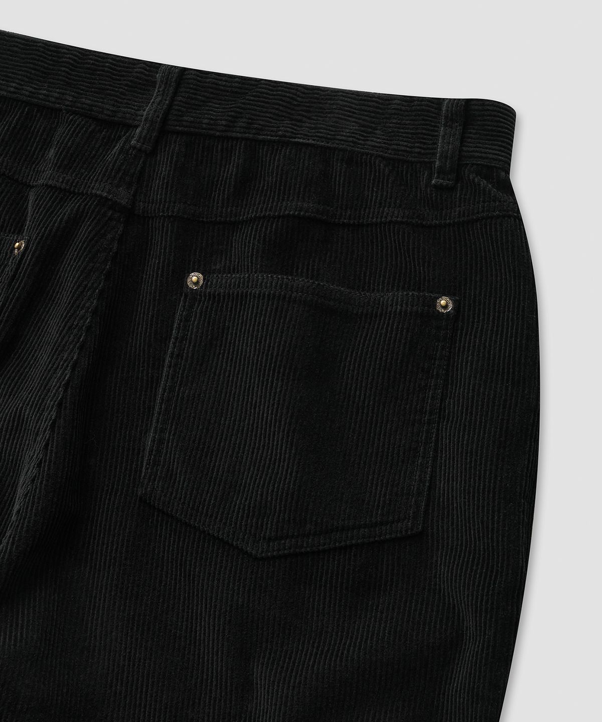 필프(PEALP) Washed Corduroy Flare Pants 5(Black)