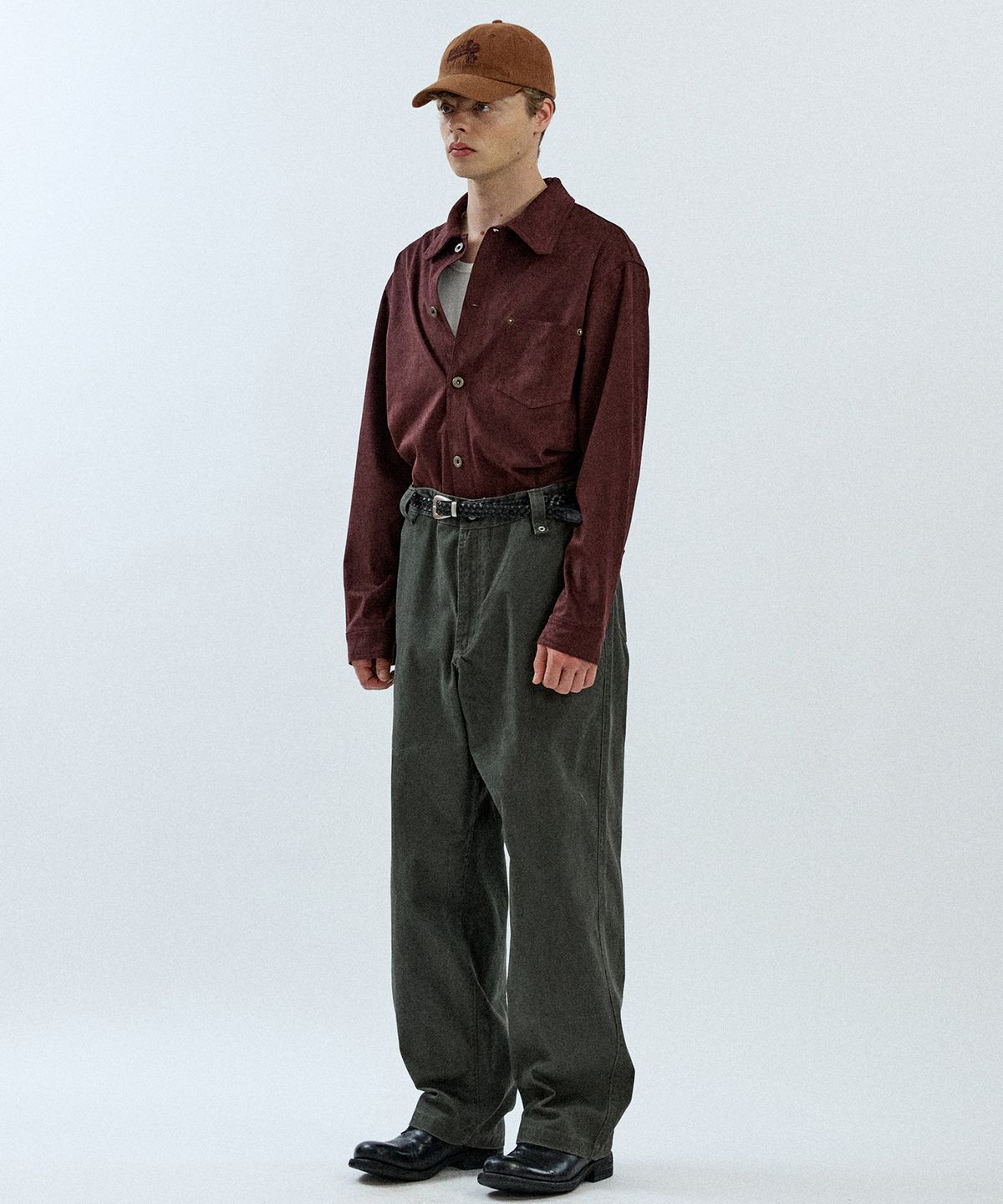 필프(PEALP) Cotton Chinol Washed Pants 6(Khaki)
