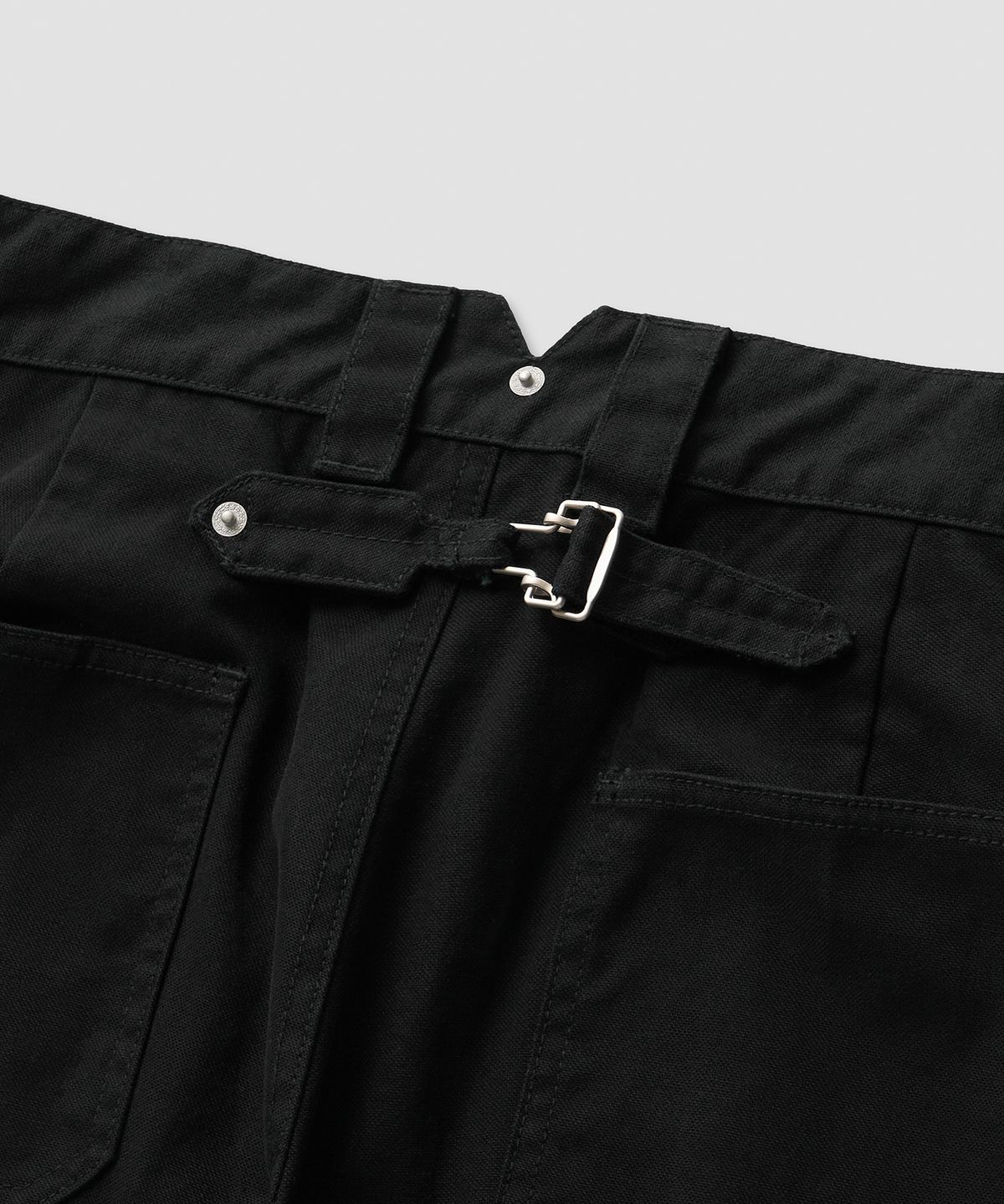 필프(PEALP) Cotton Chinol Washed Pants 6(Black)