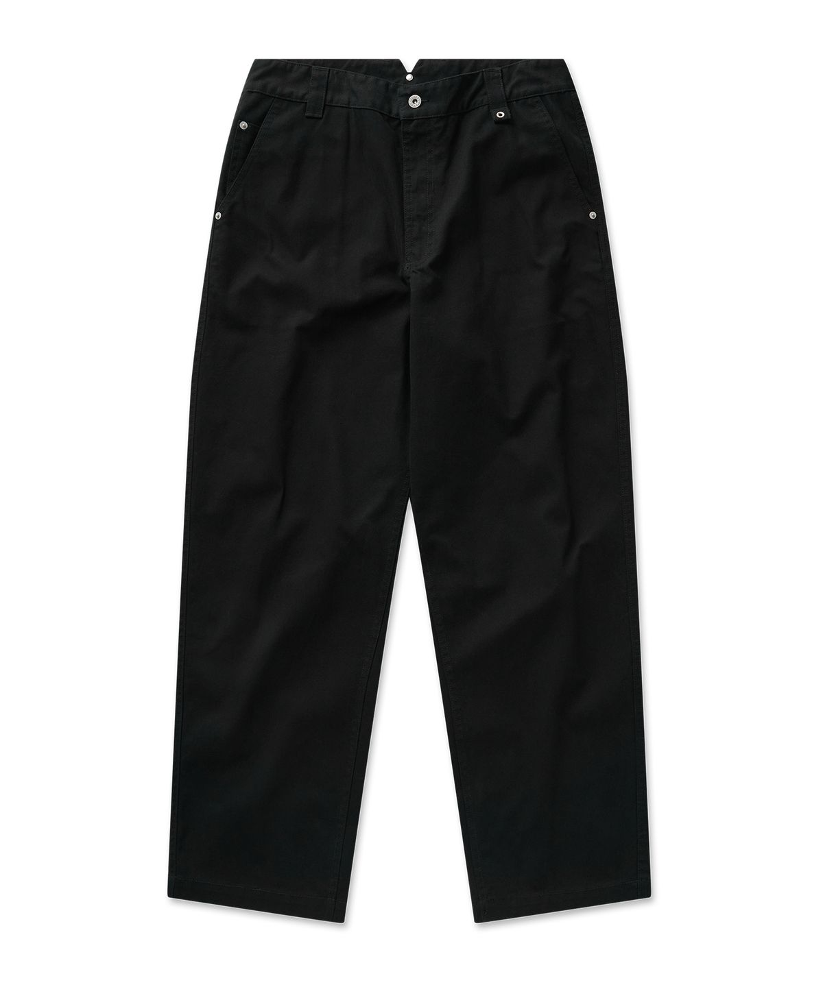 필프(PEALP) Cotton Chinol Washed Pants 6(Black)