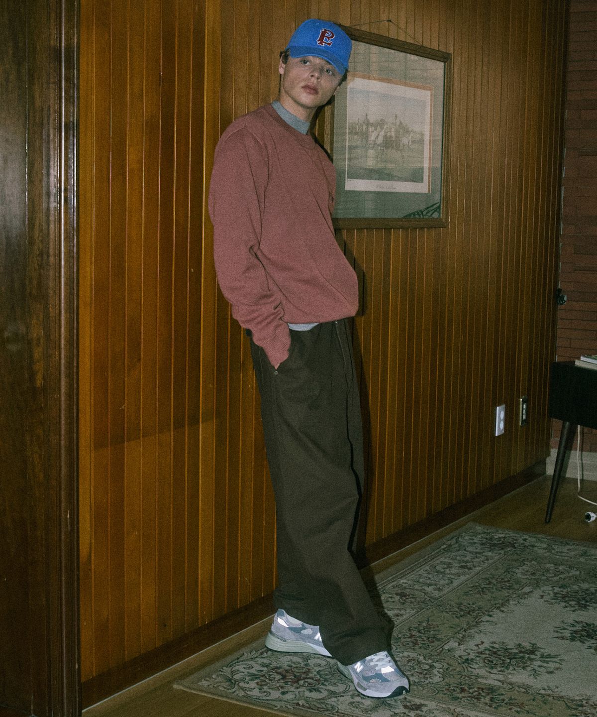 필프(PEALP) Cotton Chinol Washed Pants 6(Brown)