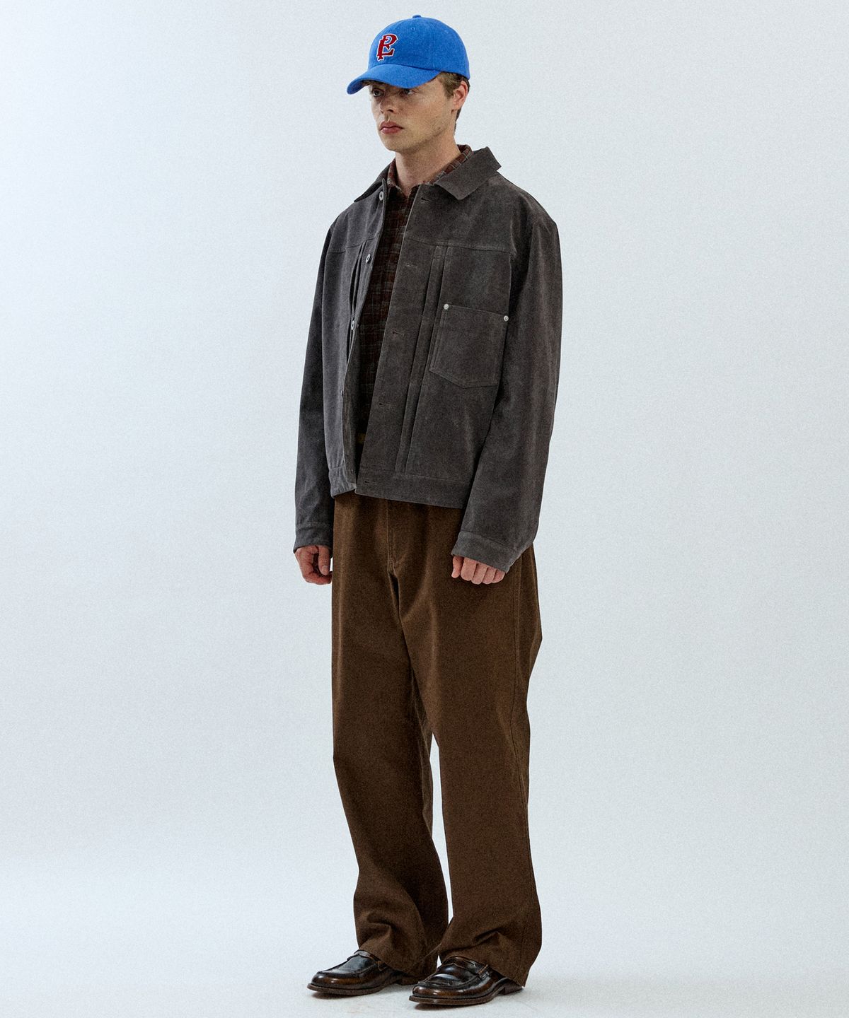 필프(PEALP) Cotton Chinol Washed Pants 6(Brown)