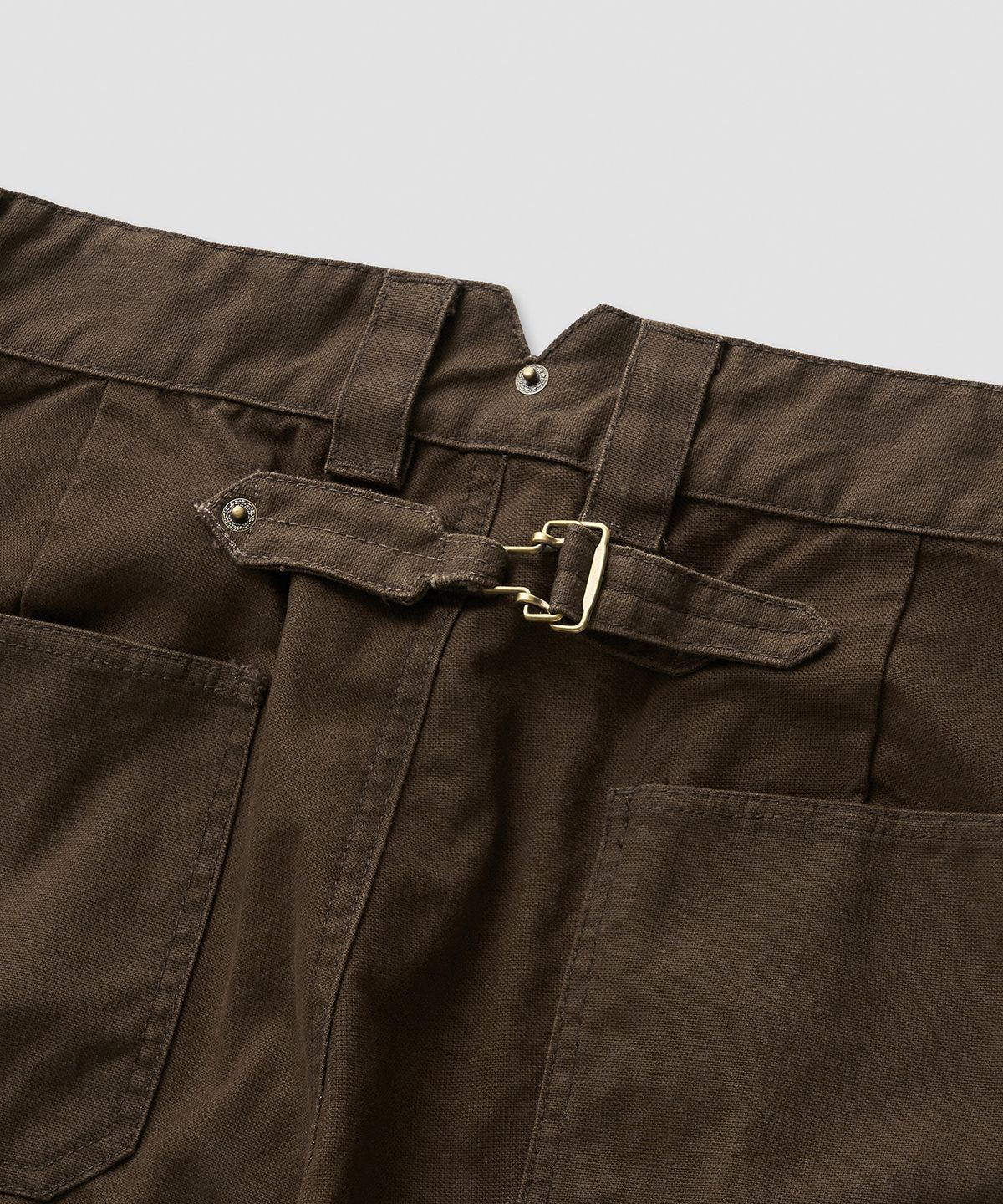 필프(PEALP) Cotton Chinol Washed Pants 6(Brown)