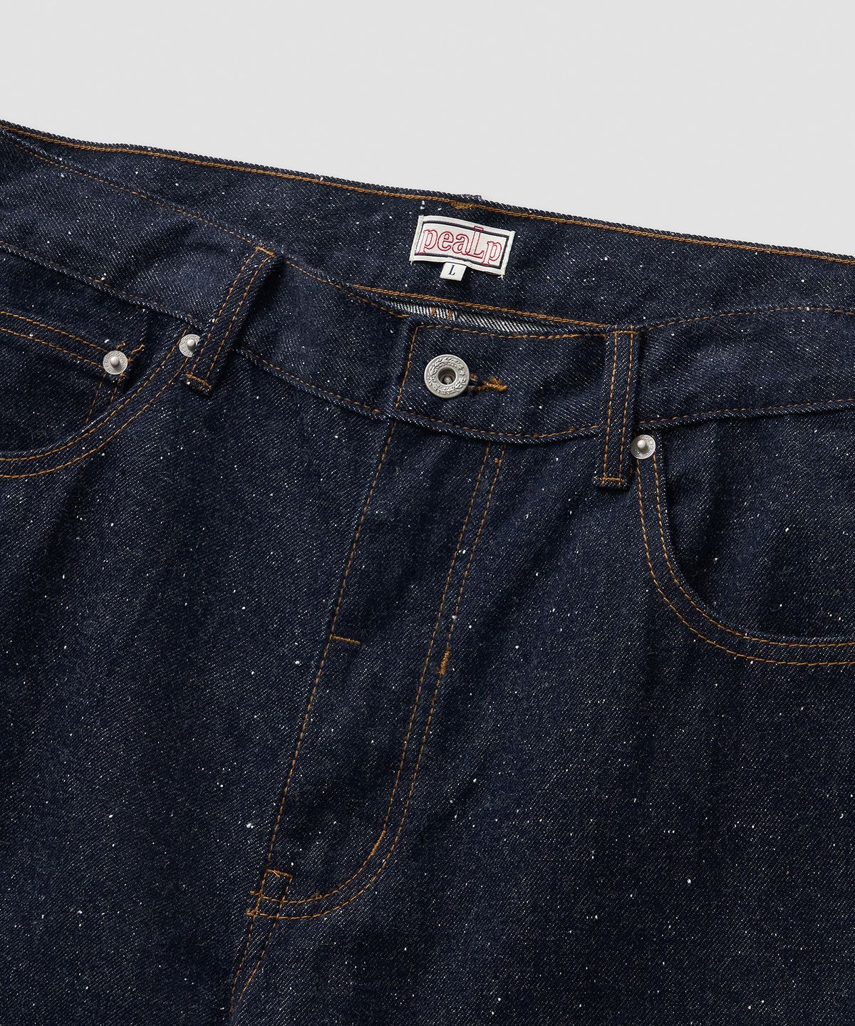 필프(PEALP) Washed Straight-Leg Denim Pants 7(Indigo)