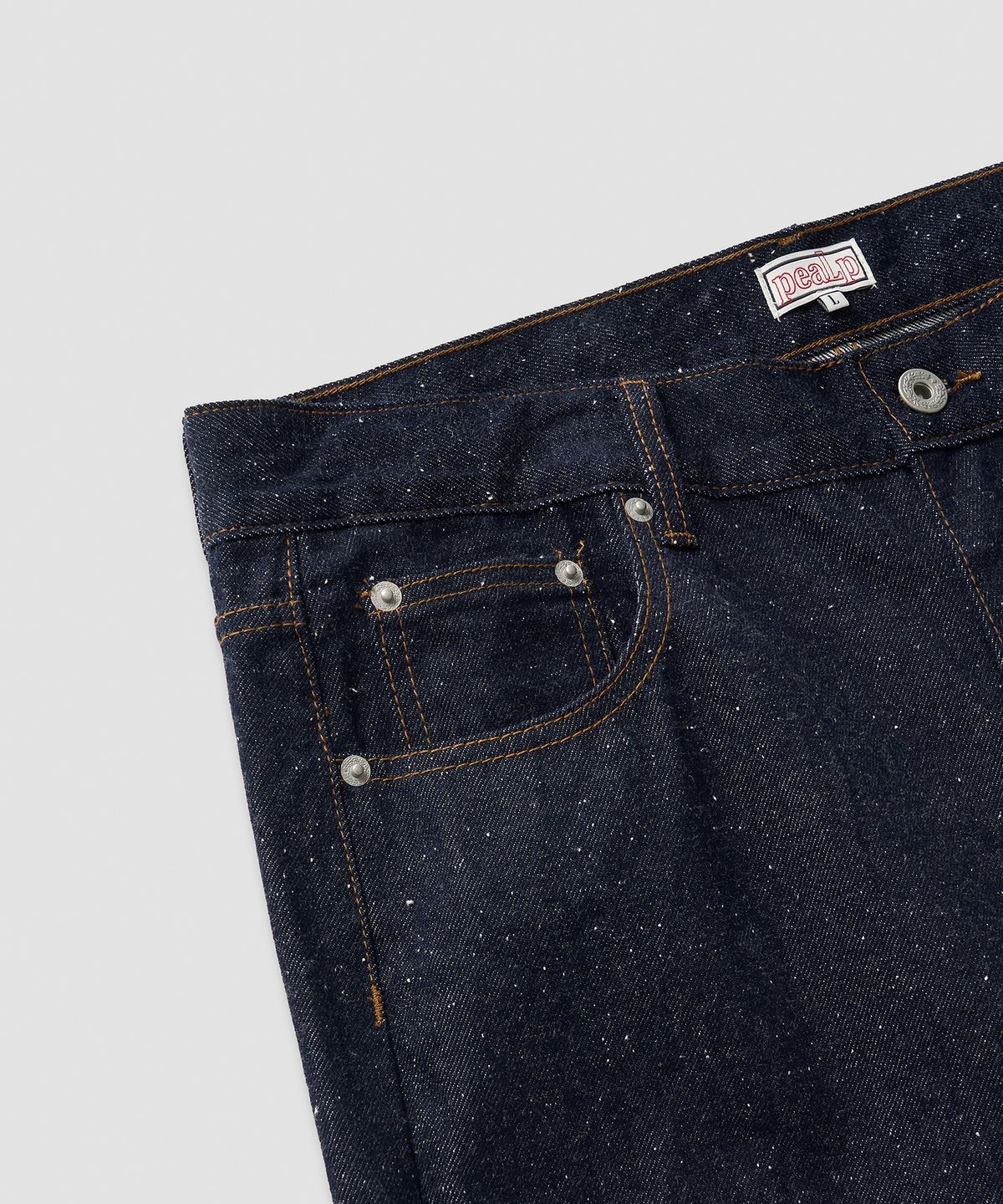 필프(PEALP) Washed Straight-Leg Denim Pants 7(Indigo)