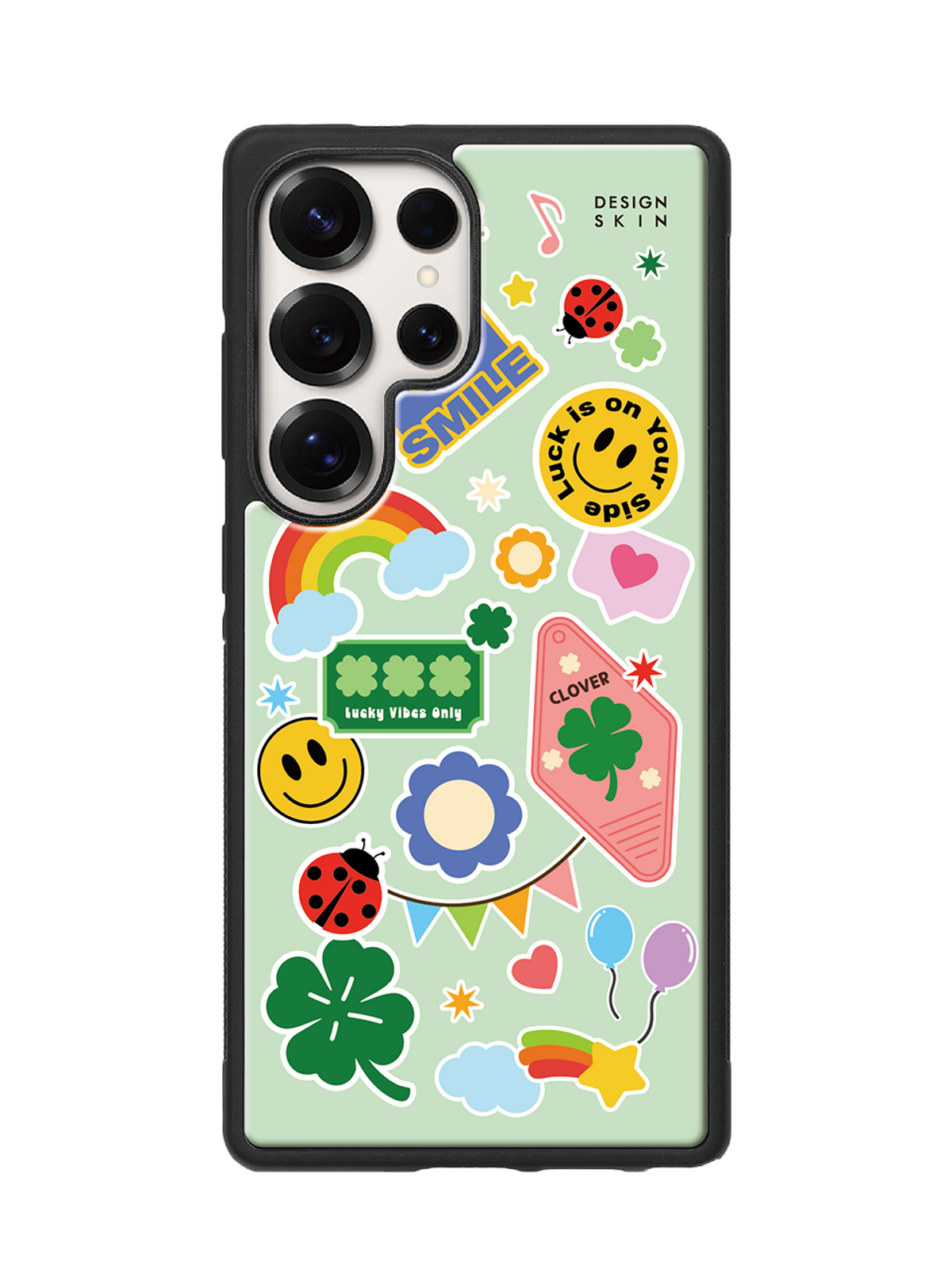 디자인스킨(DESIGNSKIN) 에폭시 그래픽 케이스_클로버