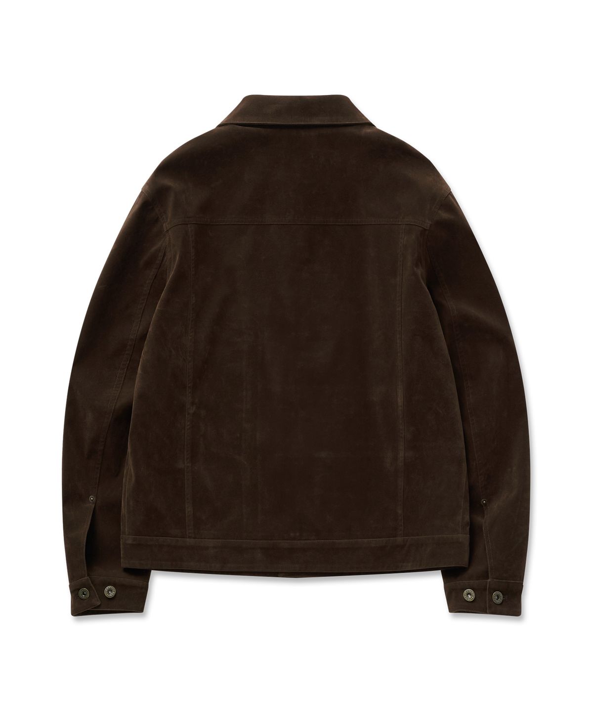 필프(PEALP) Suede Trucker Jacket 10(Brown)