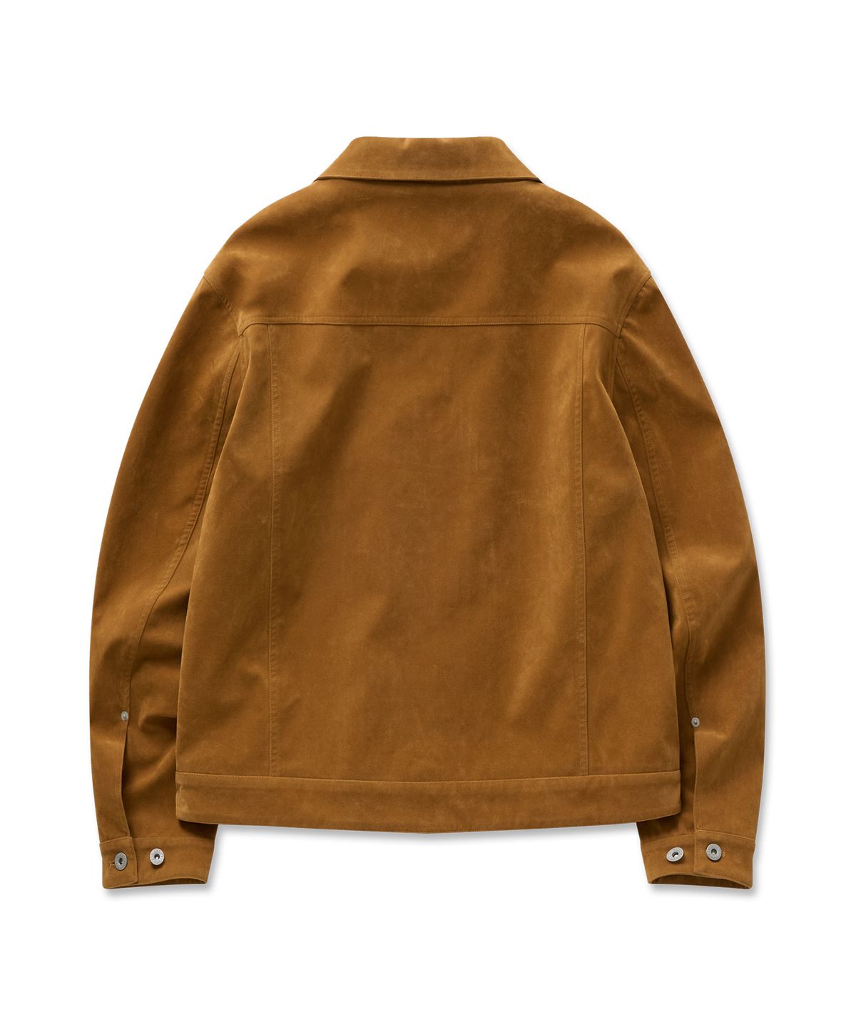 필프(PEALP) Suede Trucker Jacket 10(Mustard)