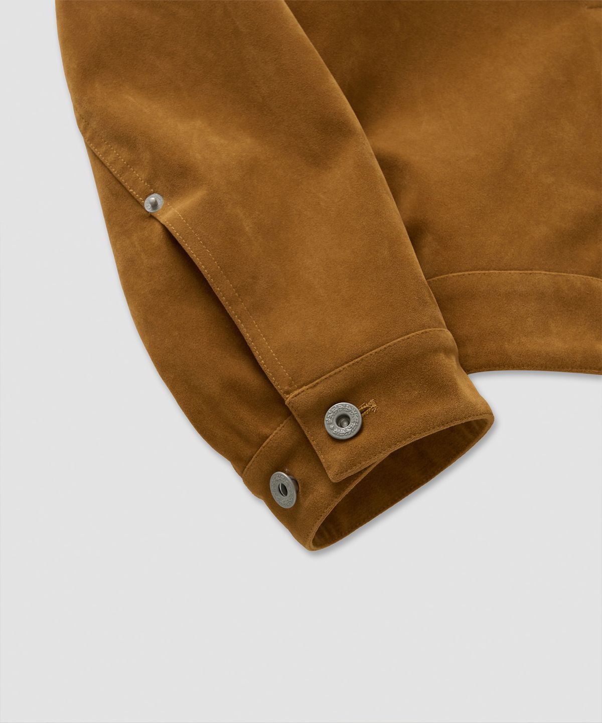 필프(PEALP) Suede Trucker Jacket 10(Mustard)