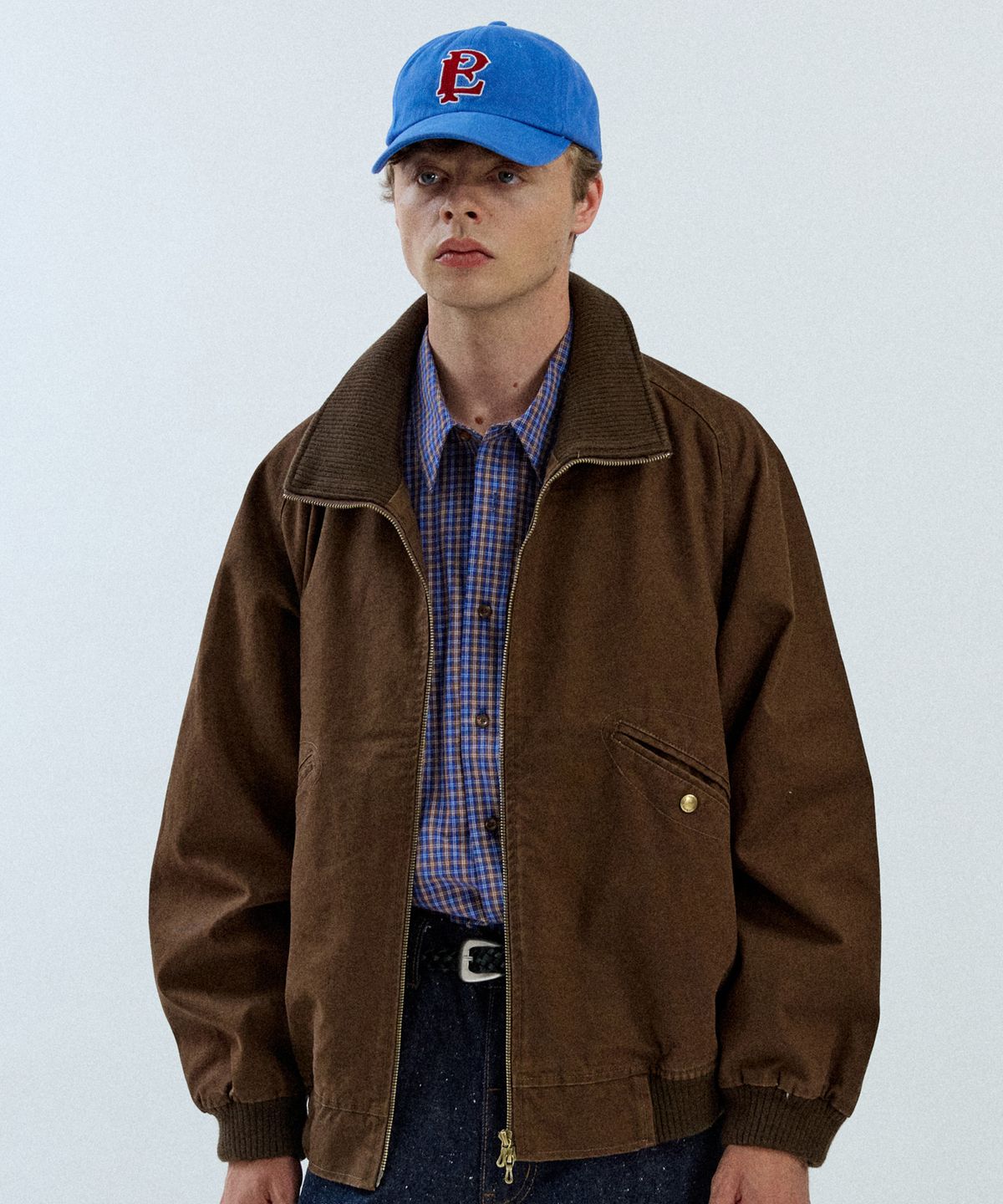 필프(PEALP) Washed Cotton Tanker Jacket 13(Brown)