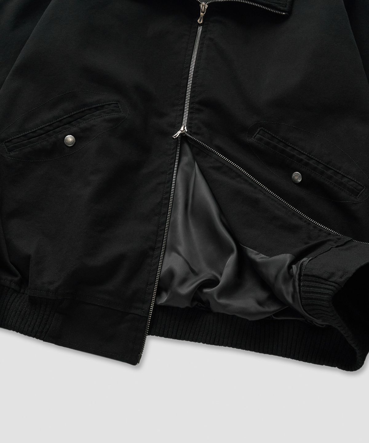 필프(PEALP) Washed Cotton Tanker Jacket 13(Black)