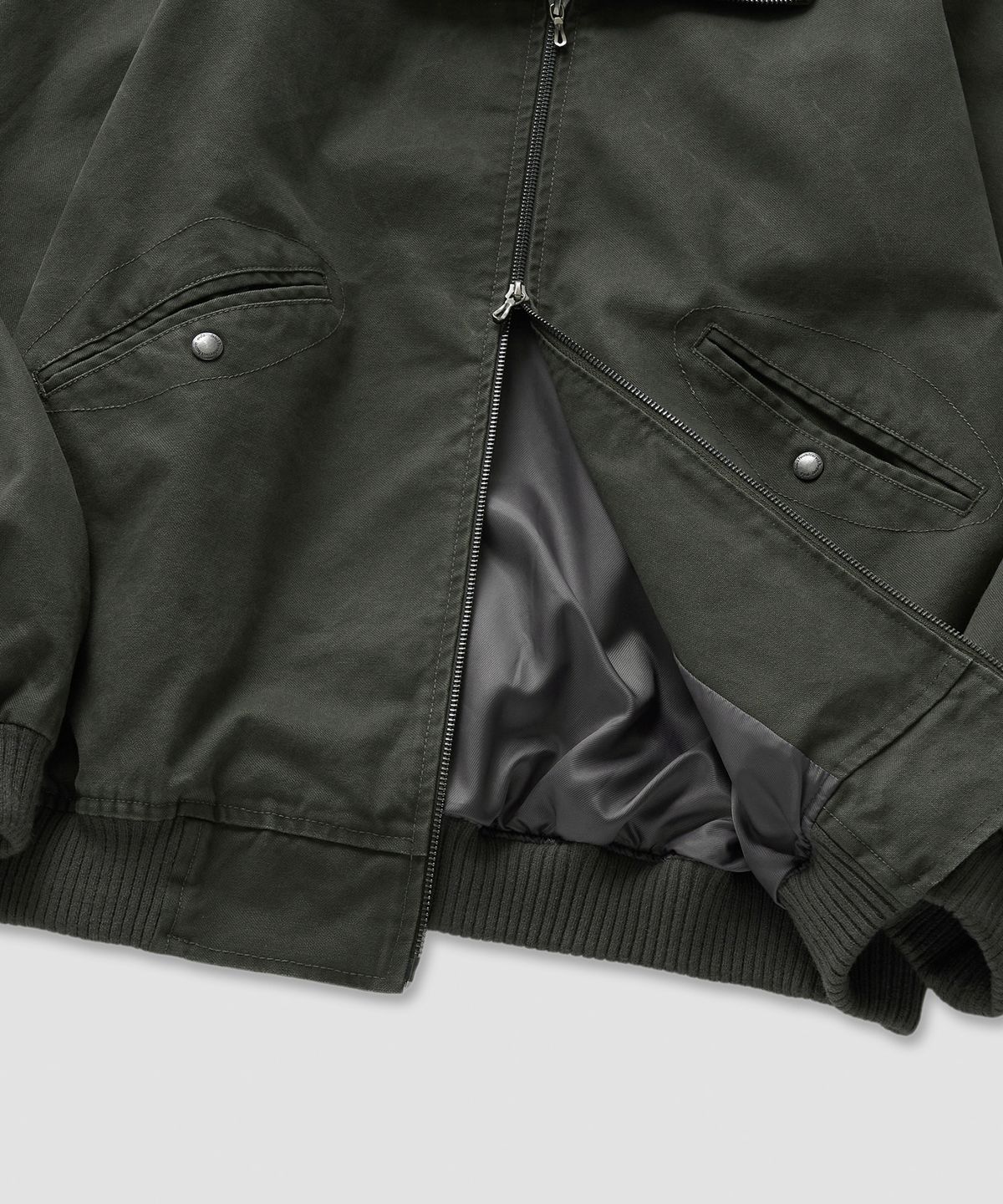 필프(PEALP) Washed Cotton Tanker Jacket 13(Khaki)