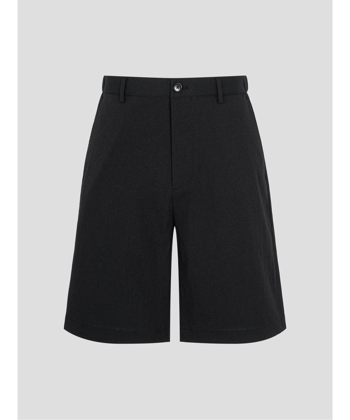 빈폴 멘(BEANPOLE MEN) 화섬 하프 팬츠  블랙