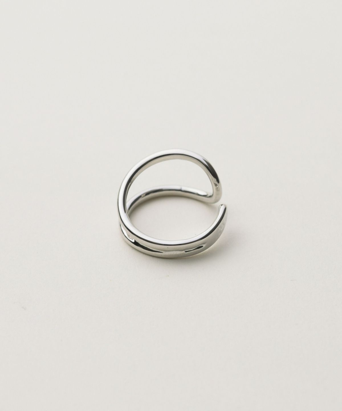 노비스도쿄(NOVICE TOKYO) 볼륨 더블 링 반지 2세트 Volume & Double Rings 2 set / Silver
