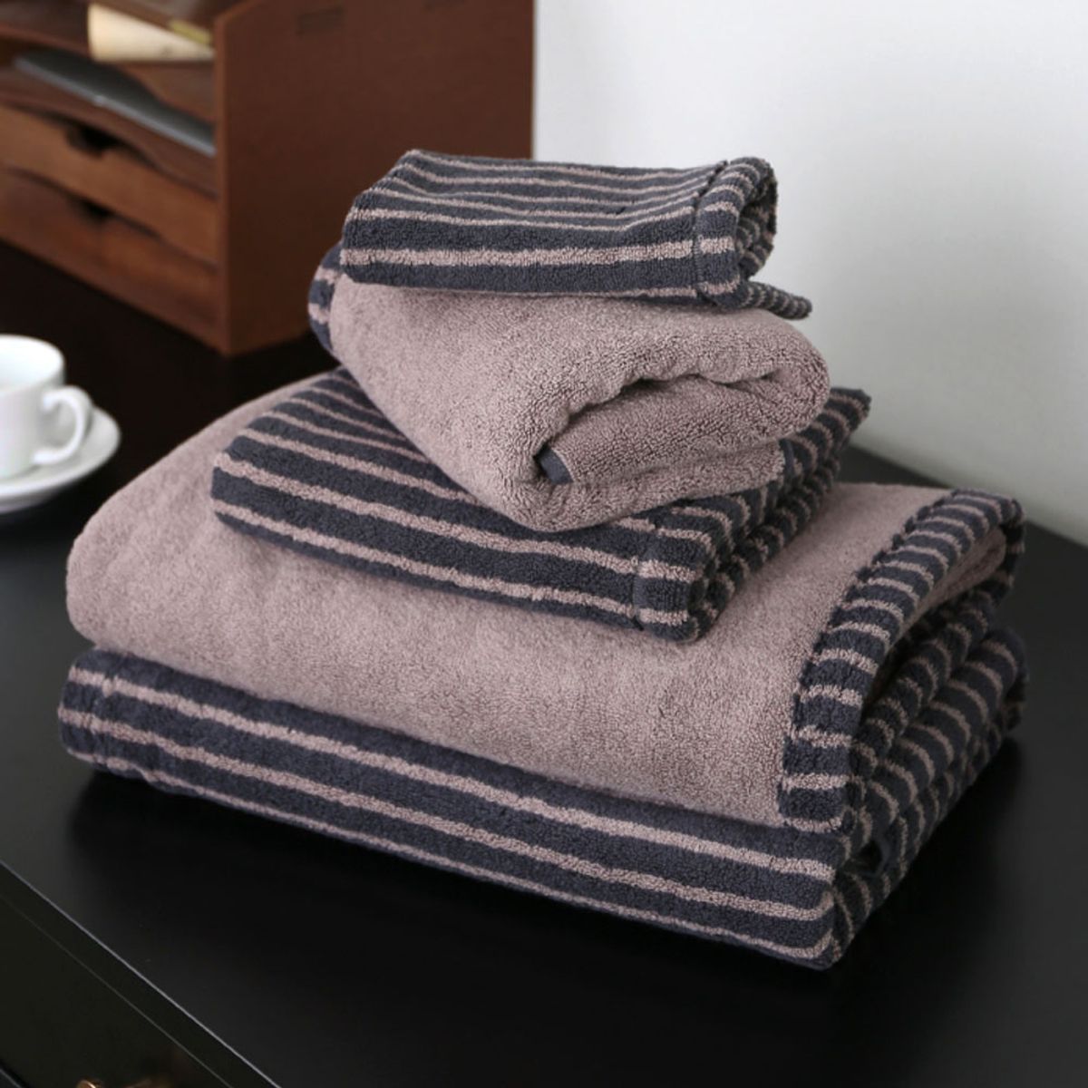 송월타올(SONGWOL TOWEL) 호텔컬렉션 스트라이프 솔리드68 바스타올 대형수건 1매