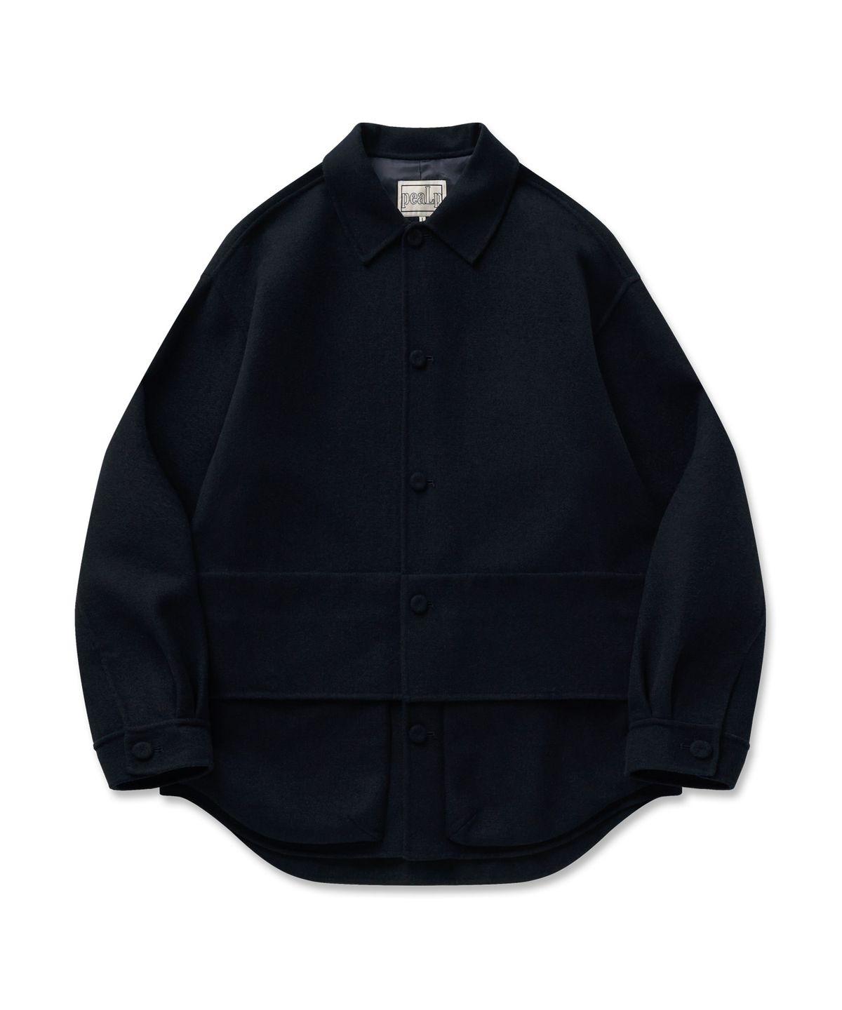 필프(PEALP) Handmade Shirt Jacket 12(Navy)
