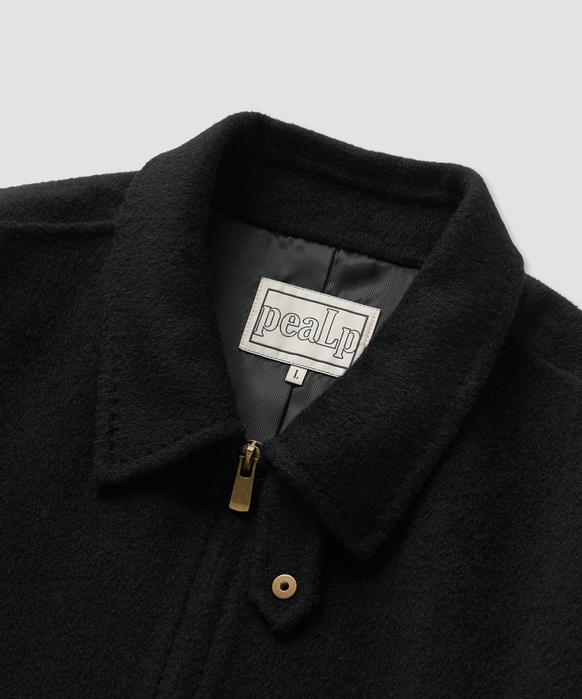 필프(PEALP) Packable Jumper with Handmade Embroidery 15(Black)