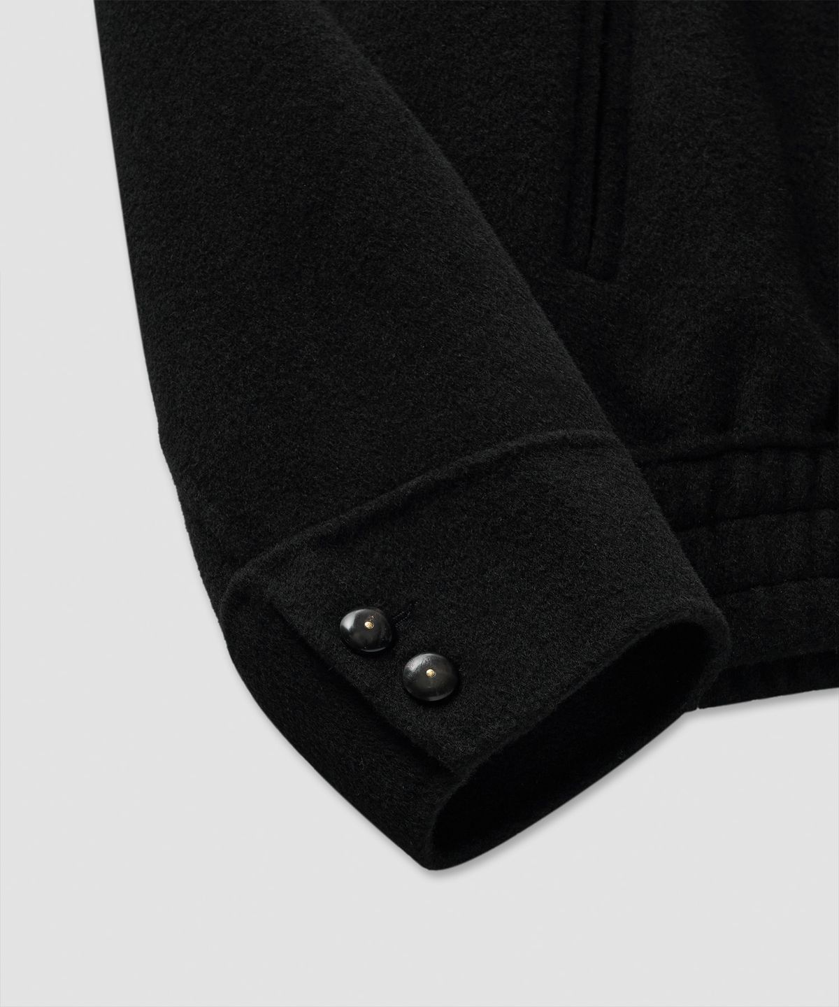 필프(PEALP) Packable Jumper with Handmade Embroidery 15(Black)