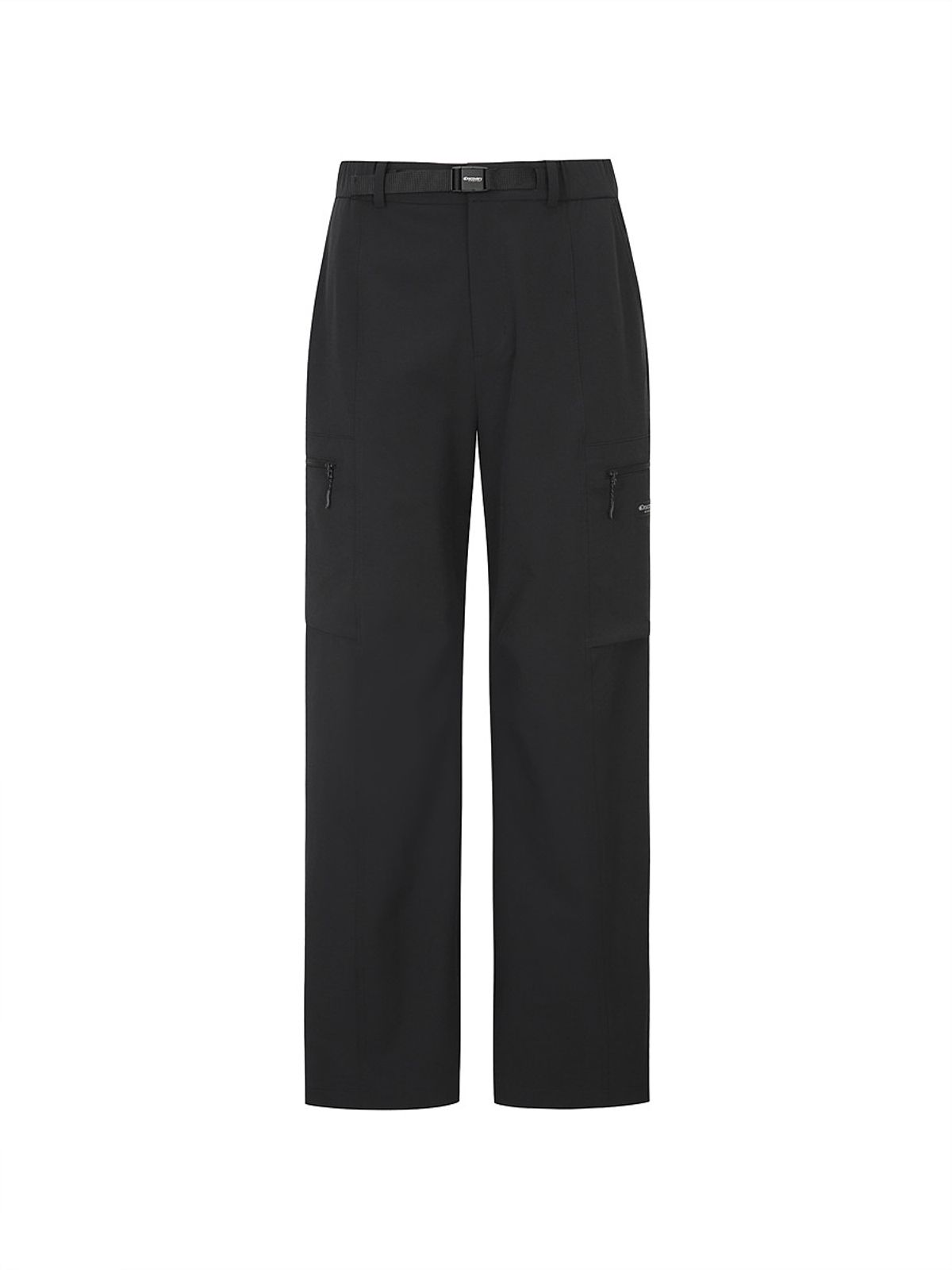 디스커버리 익스페디션(DISCOVERY EXPEDITION) 남성 벨티드 파라슈트 카고팬츠 (BLACK)