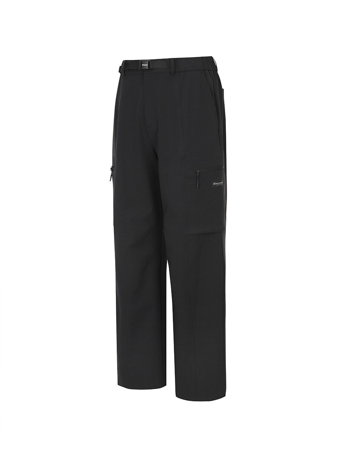 디스커버리 익스페디션(DISCOVERY EXPEDITION) 남성 벨티드 파라슈트 카고팬츠 (BLACK)