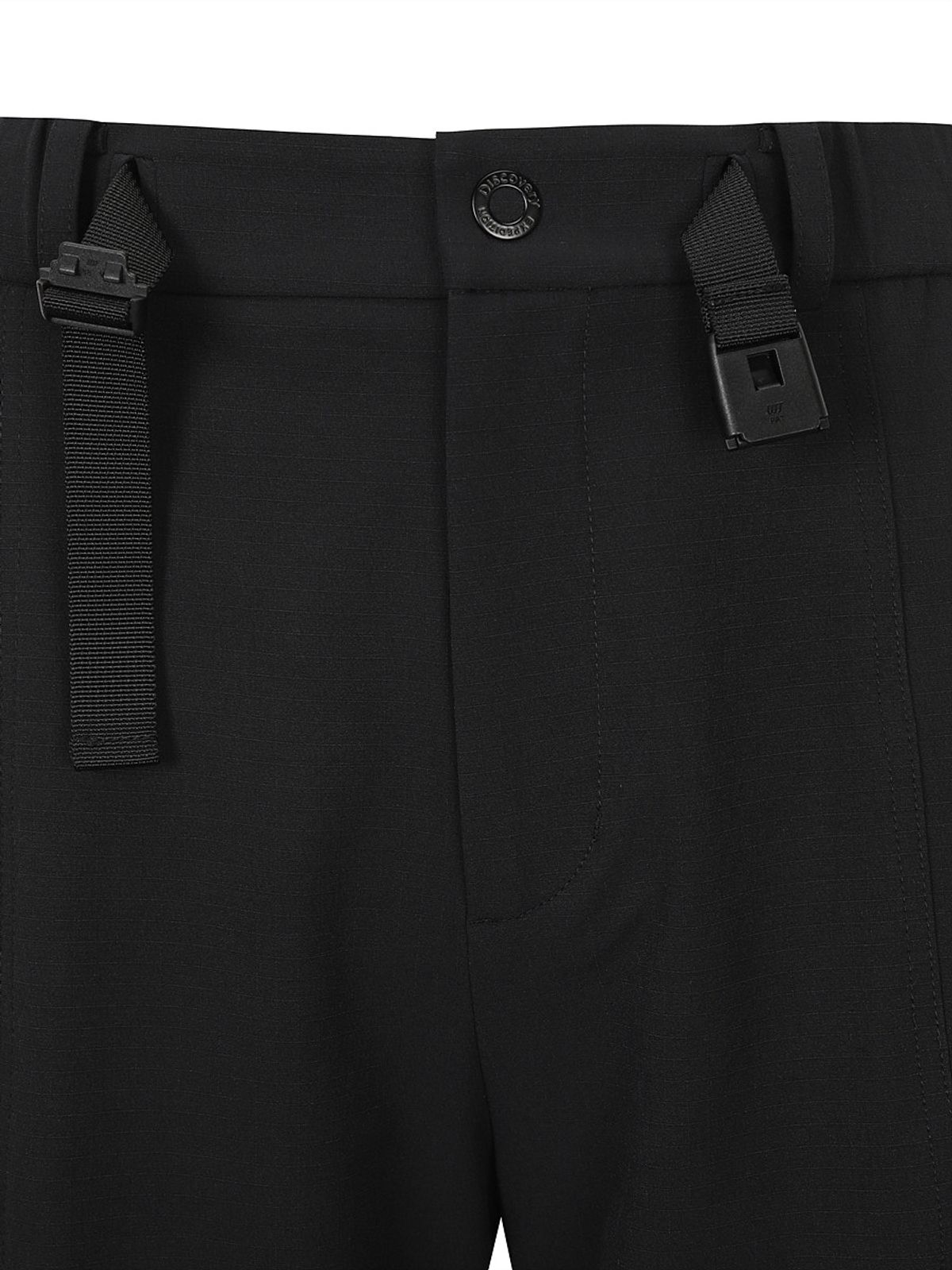 디스커버리 익스페디션(DISCOVERY EXPEDITION) 남성 벨티드 파라슈트 카고팬츠 (BLACK)