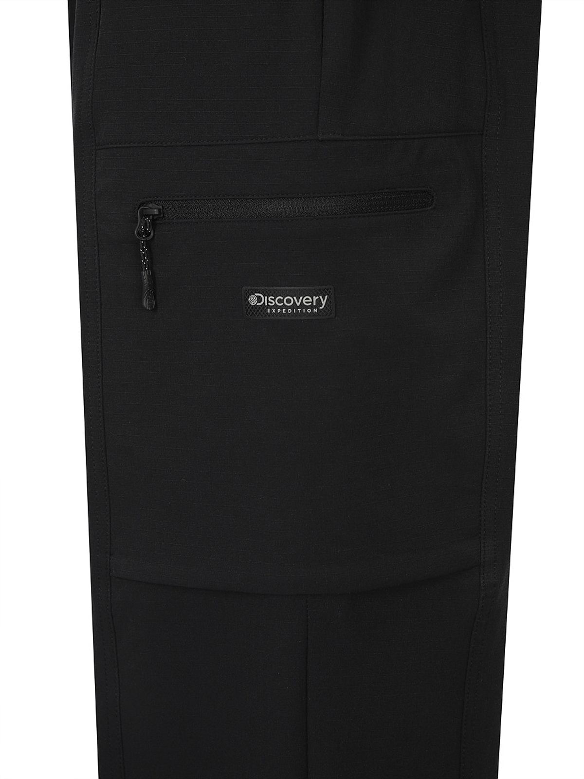 디스커버리 익스페디션(DISCOVERY EXPEDITION) 남성 벨티드 파라슈트 카고팬츠 (BLACK)