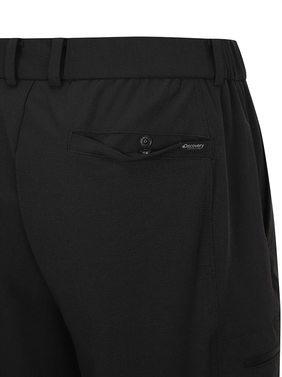 디스커버리 익스페디션(DISCOVERY EXPEDITION) 남성 벨티드 파라슈트 카고팬츠 (BLACK)