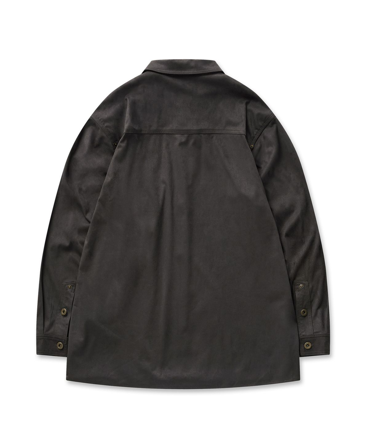 필프(PEALP) Suede Western Shirt 16(Charcoal)