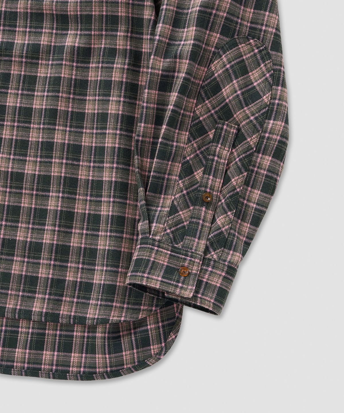 필프(PEALP) Vintage Check Shirt 17(Pink)