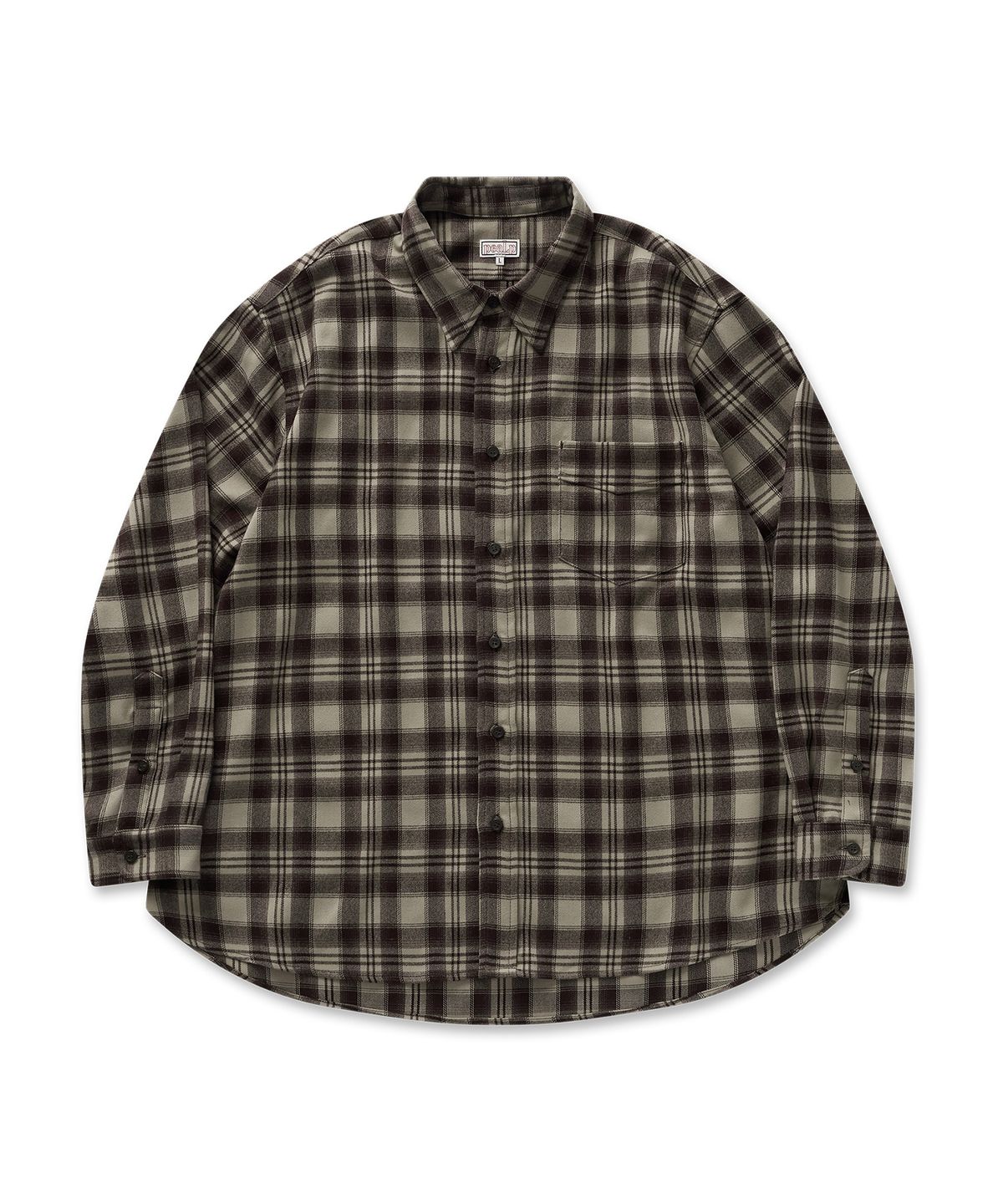 필프(PEALP) F-Check Shirt 18(Brown)