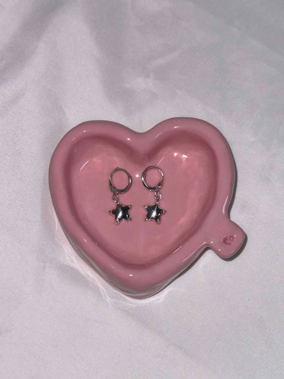 러브트릭스(LOVETRIX) silver925 star drop earring