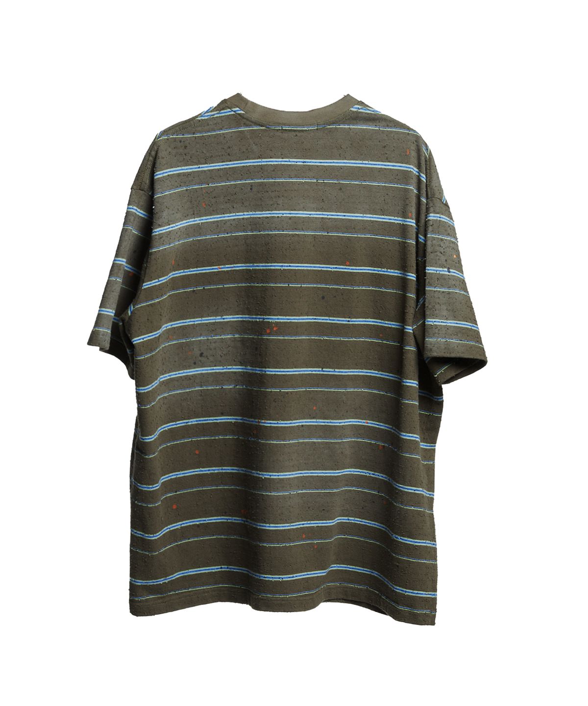 코드(CORD) 아티팩트 데미지드 스트라이프 T_OLIVE