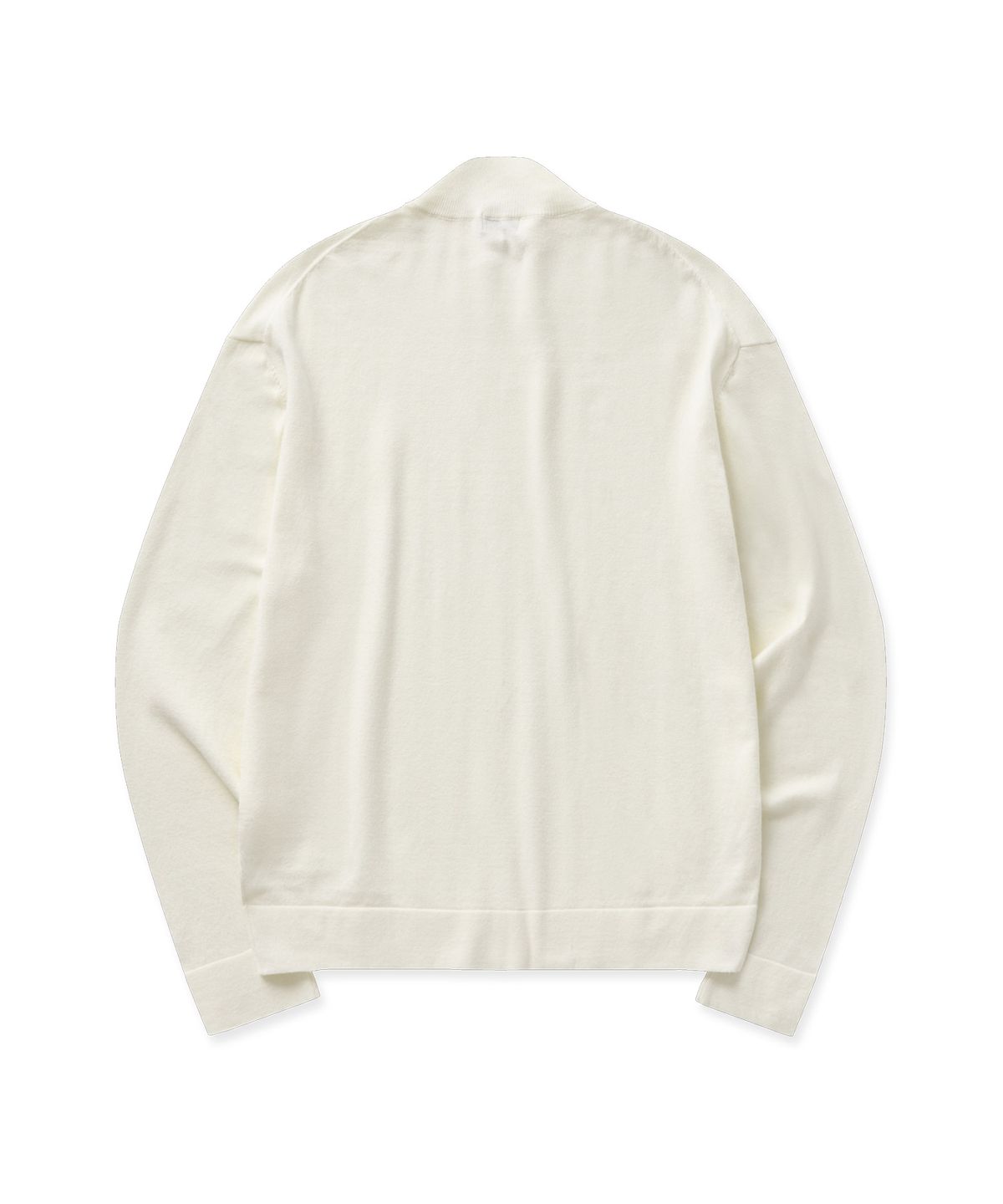 필프(PEALP) Basic Mock Neck Knit 19(Off White)
