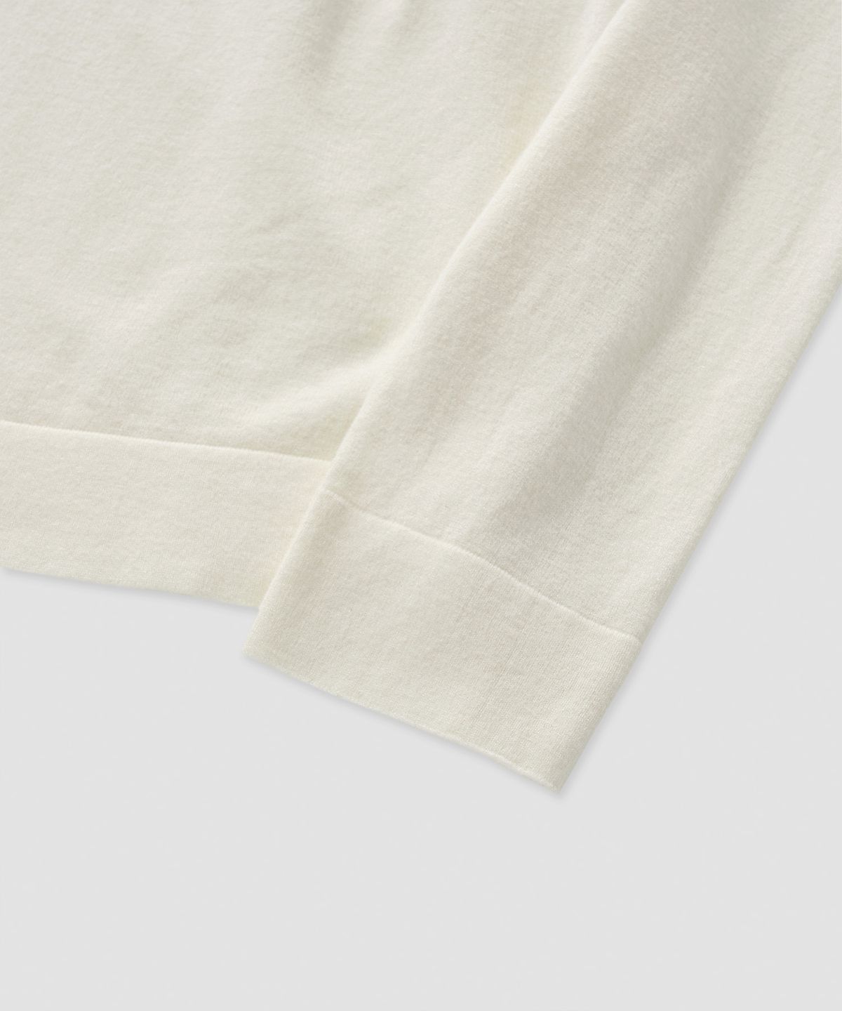 필프(PEALP) Basic Mock Neck Knit 19(Off White)