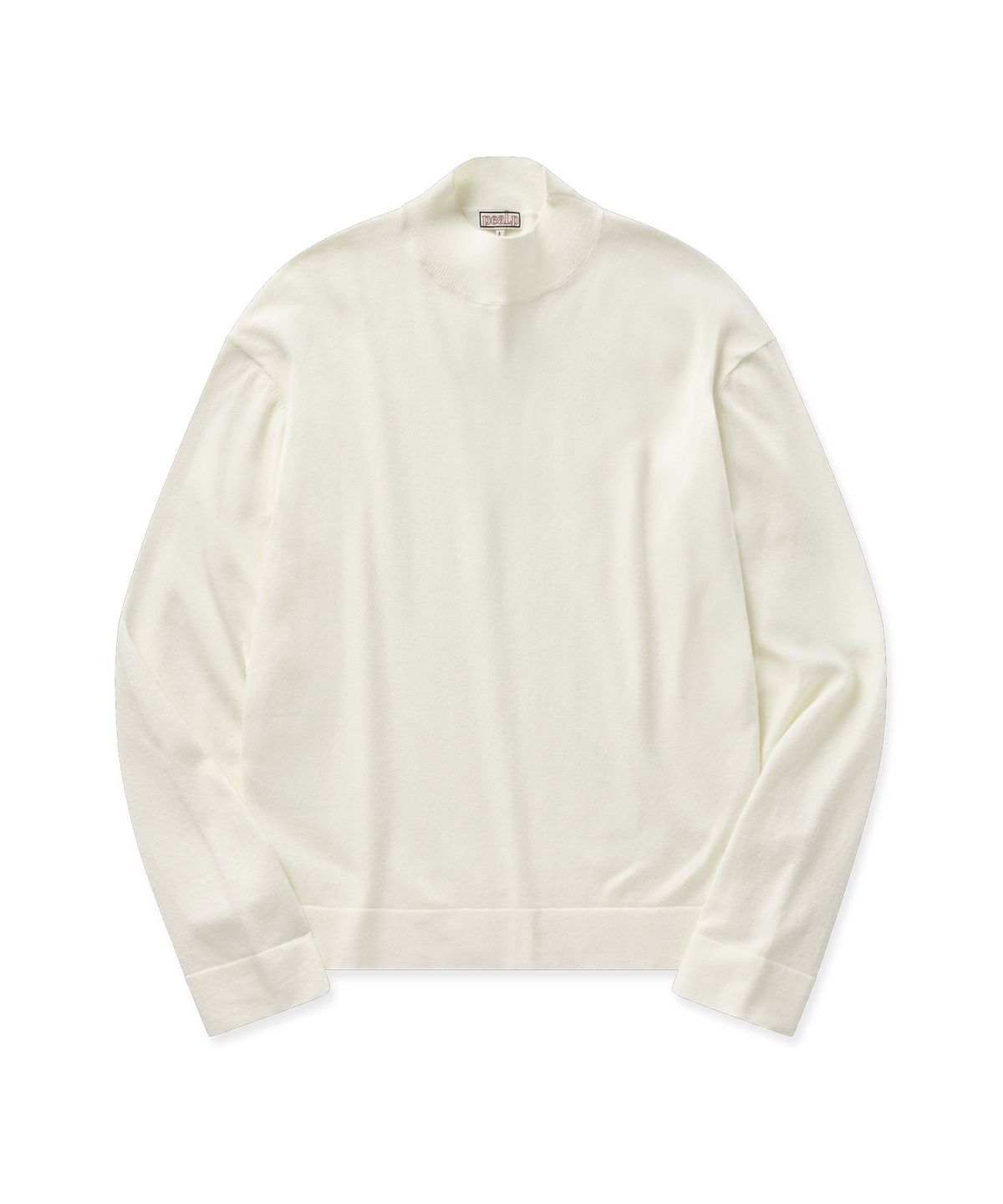 필프(PEALP) Basic Mock Neck Knit 19(Off White)