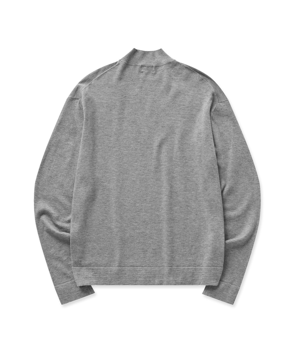 필프(PEALP) Basic Mock Neck Knit 19(Light Gray)