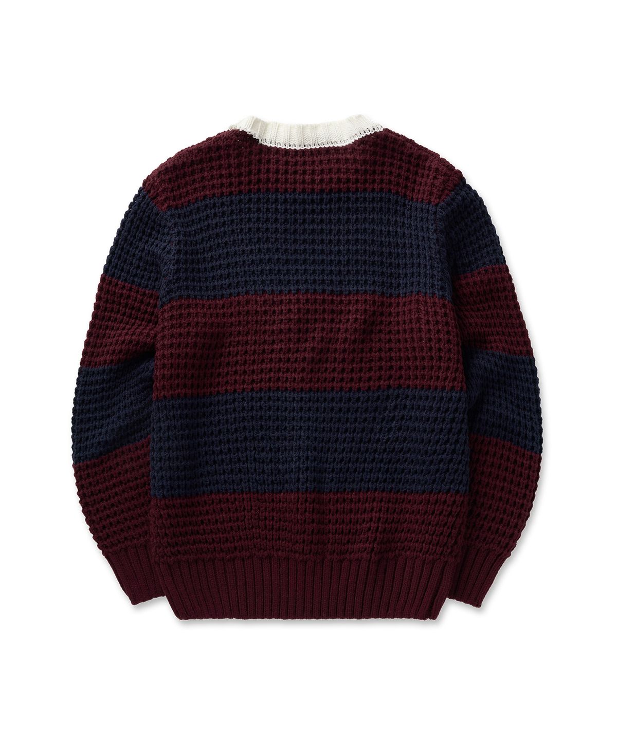 필프(PEALP) Striped Loop Knit 21(Deep Red)