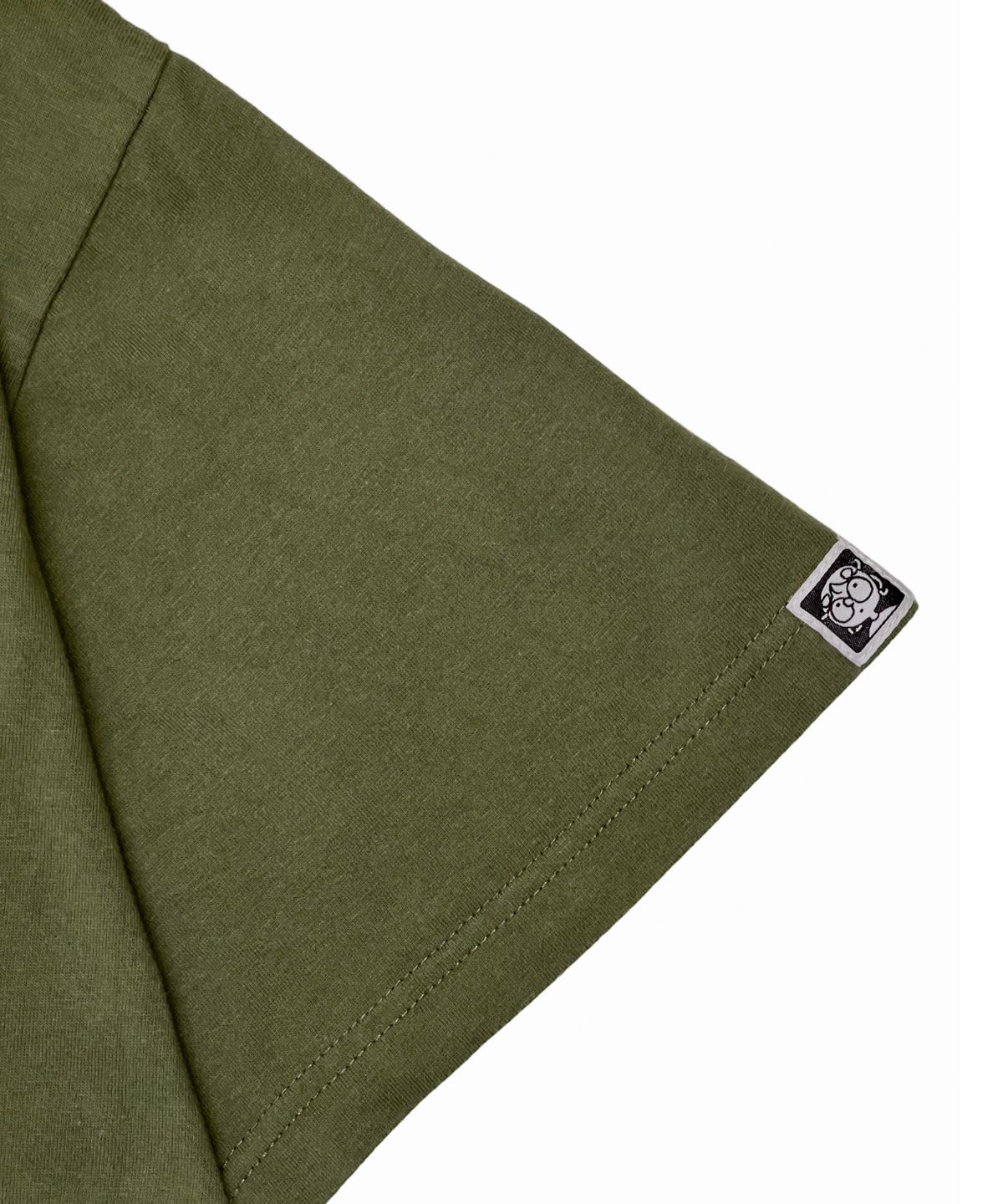 판타지나 어드벤처(PANTASINA ADVENTURE) SMILEY ANCHOR T-SHIRT [OLIVE]