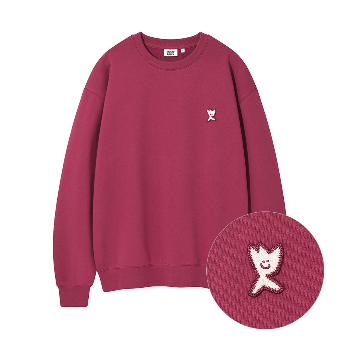 와키윌리(WACKY WILLY) 키키 로고 맨투맨 (6 colors)