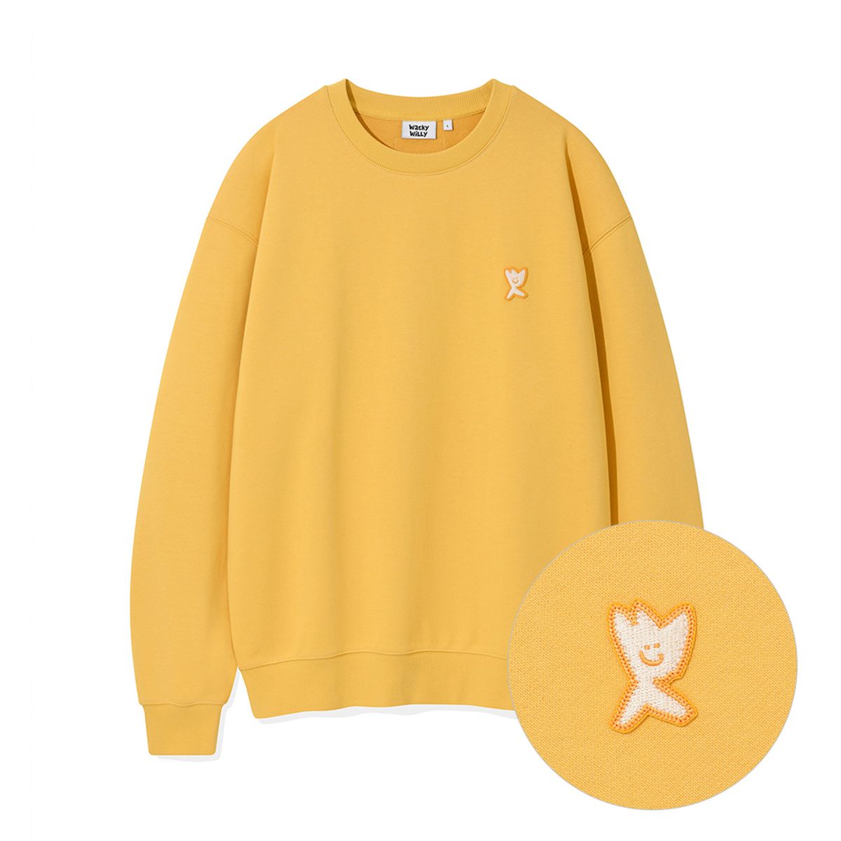 와키윌리(WACKY WILLY) 키키 로고 맨투맨 (6 colors)