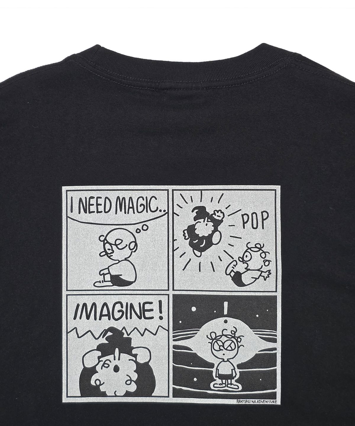 판타지나 어드벤처(PANTASINA ADVENTURE) I NEED MAHIC T-SHIRT [BLACK]