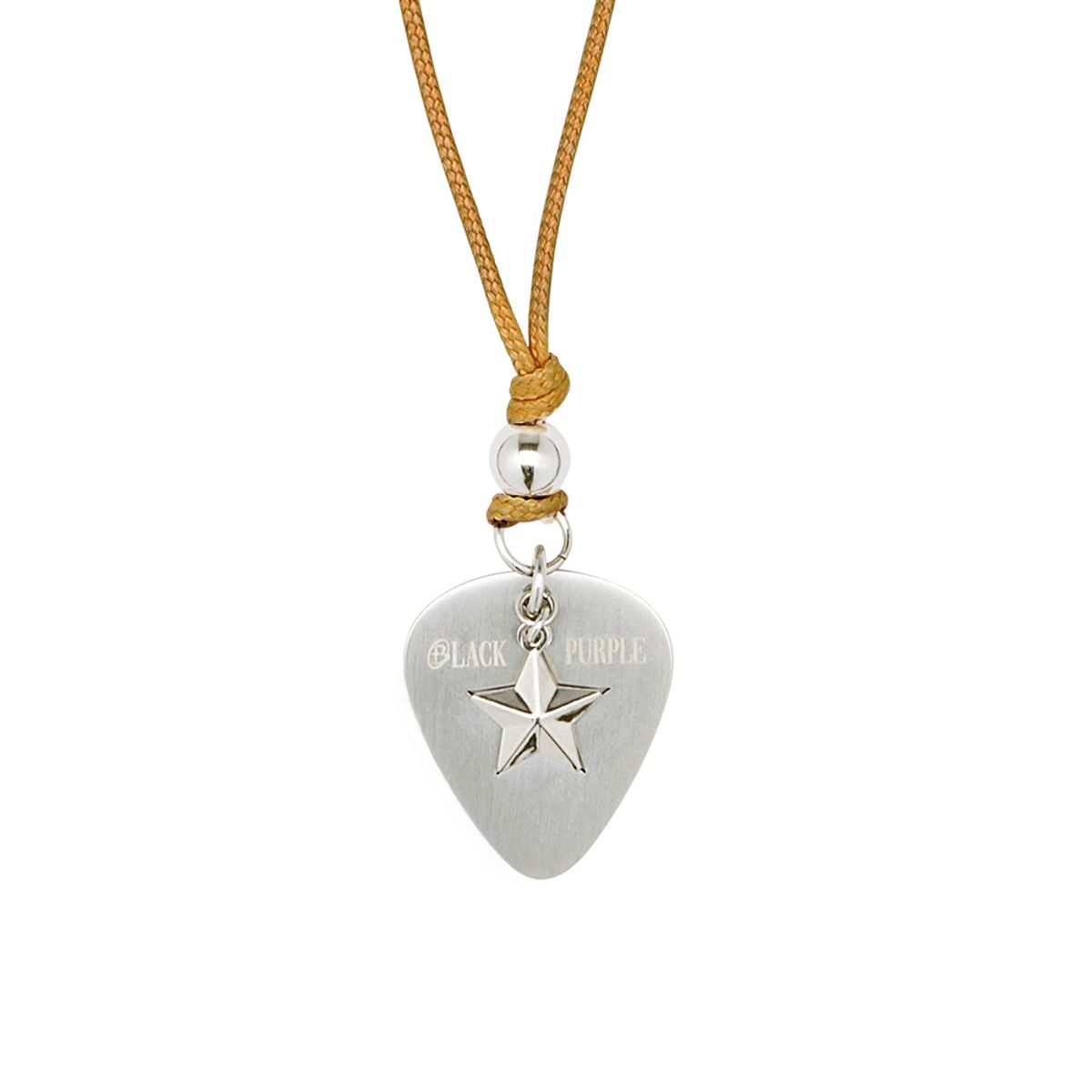 블랙 퍼플(BLACK PURPLE) 히치 피크 스타 목걸이 Hitch Pick Star Necklace_BROWN