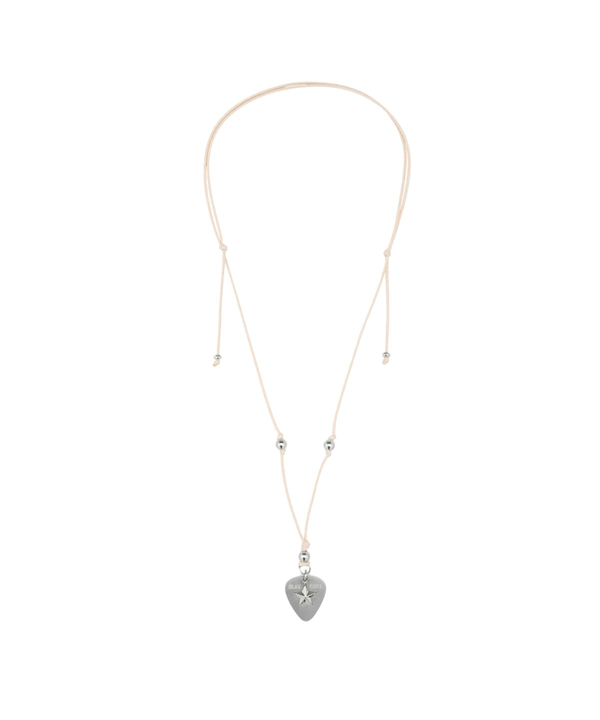 블랙 퍼플(BLACK PURPLE) 히치 피크 스타 목걸이 Hitch Pick Star Necklace_IVORY