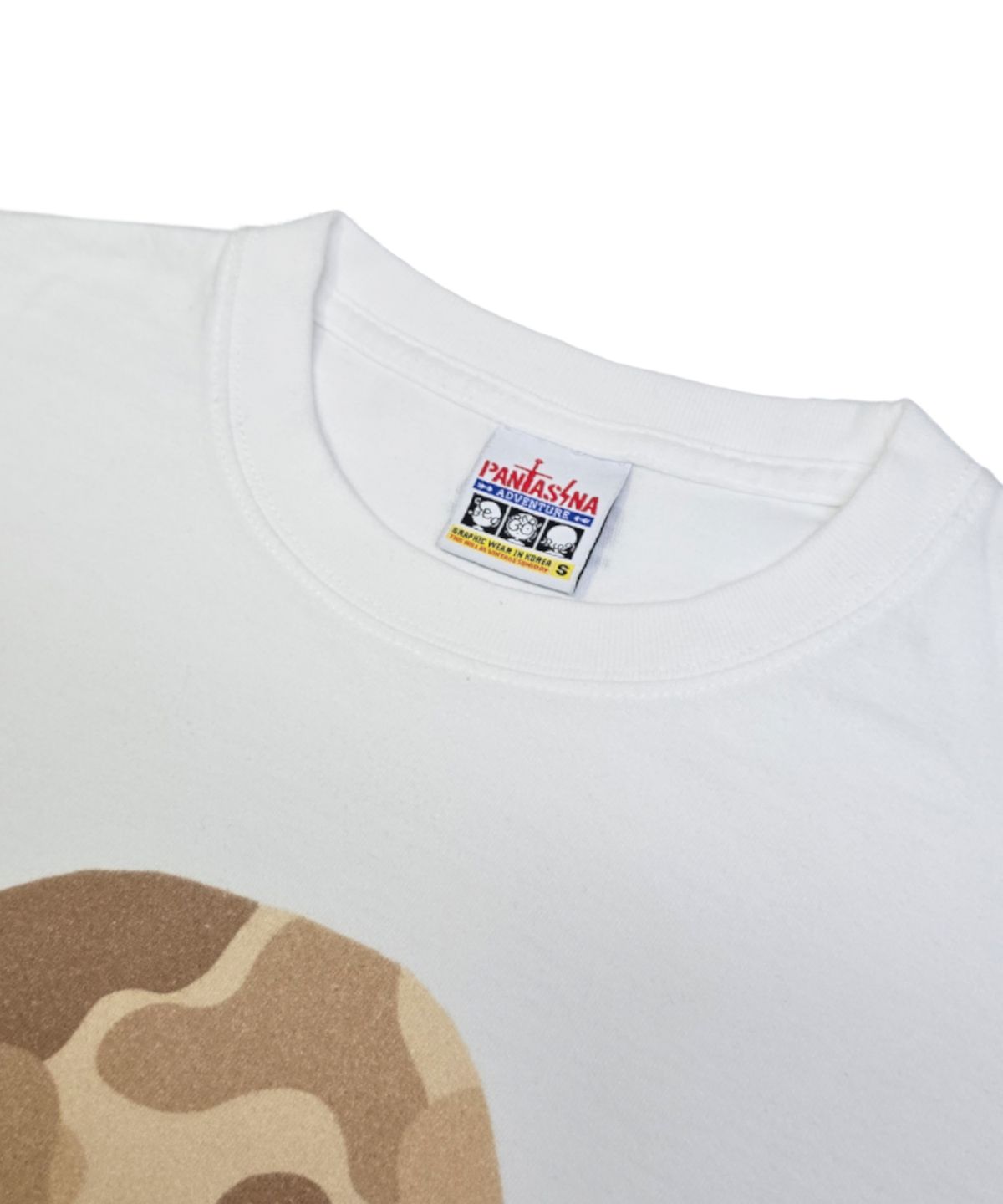 판타지나 어드벤처(PANTASINA ADVENTURE) MONKEY GUY  T-SHIRT [WHITE]