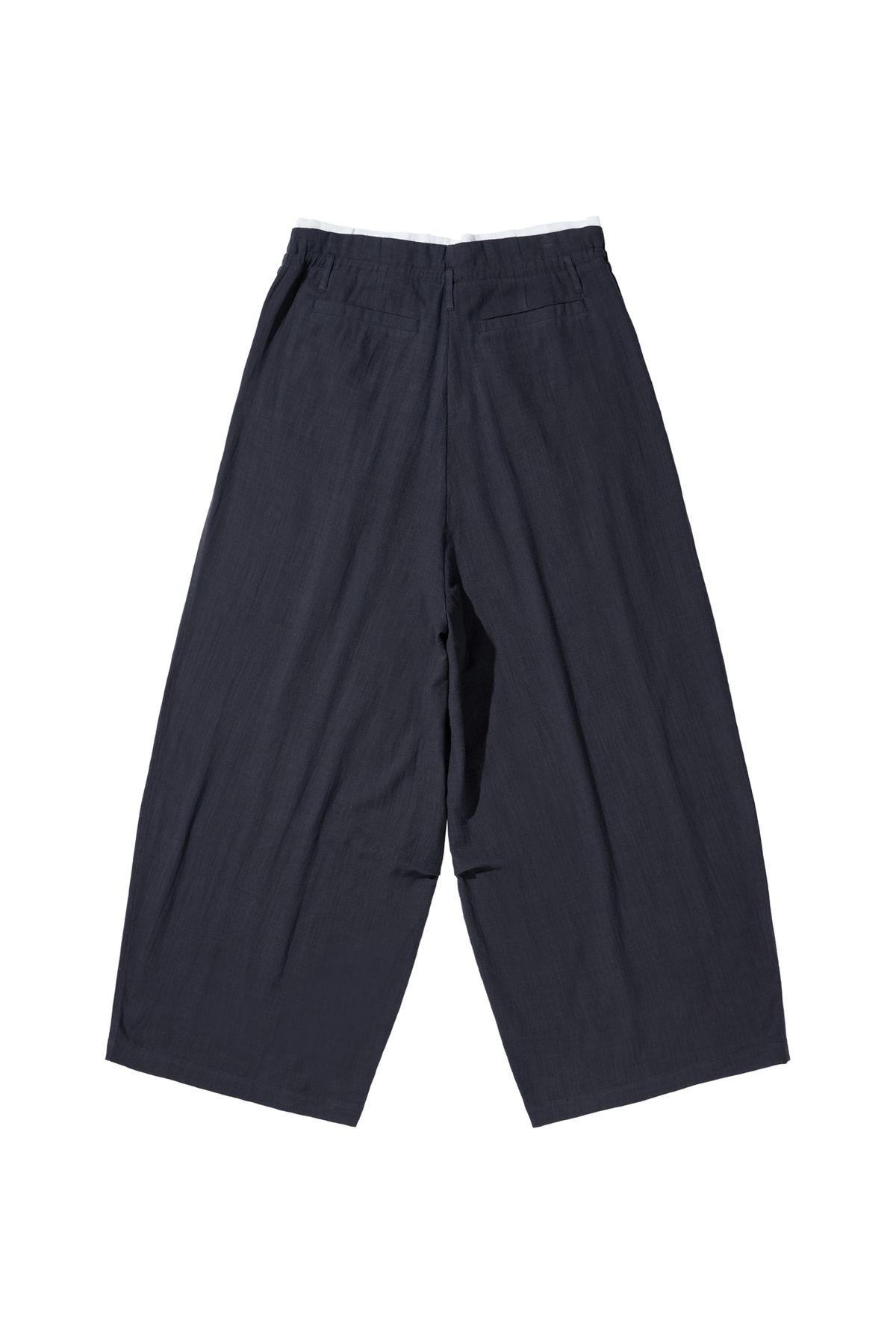 다이닛(DEINET) DEINET OLD MONEY LINEN PANTS IN NAVY
